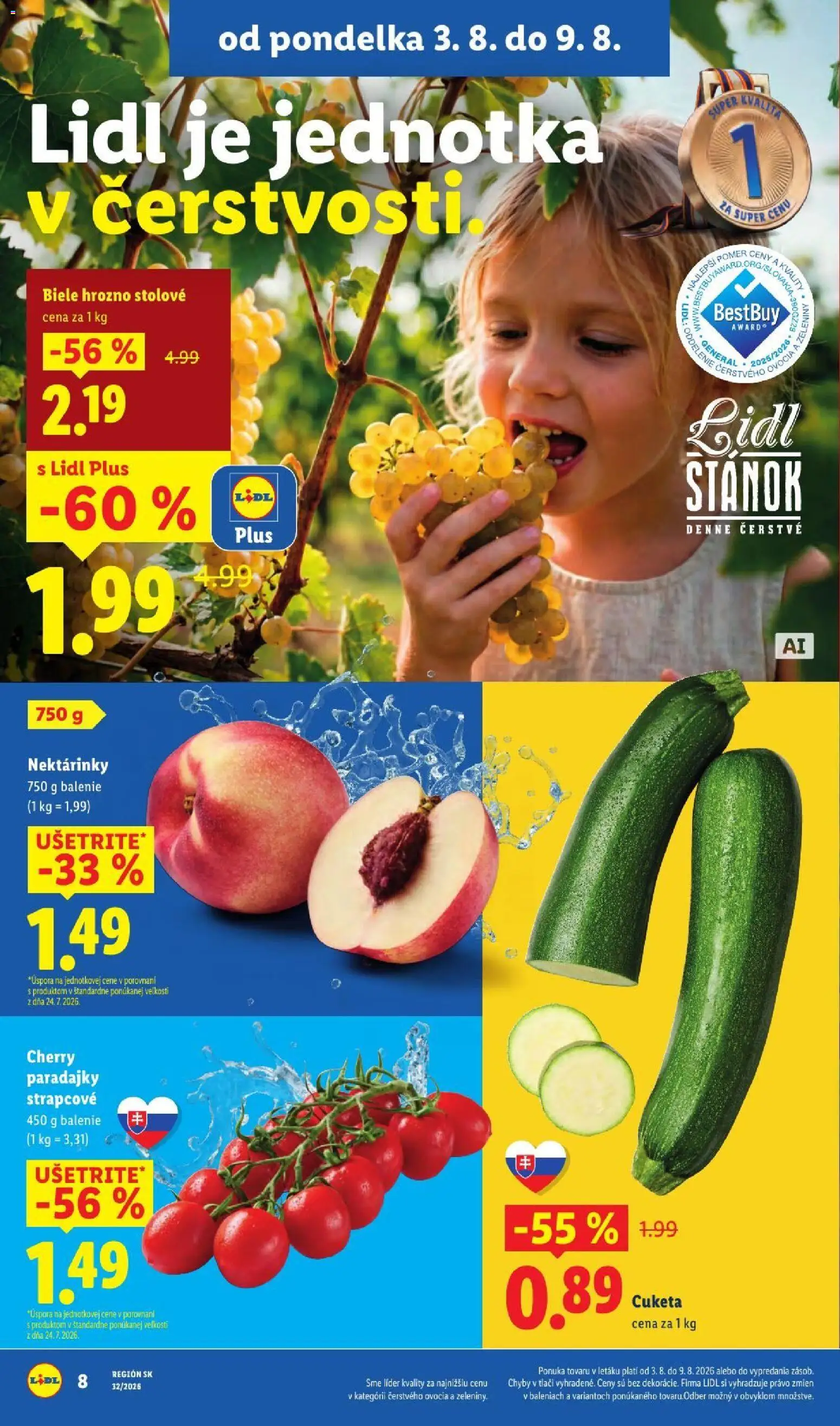 Nové Lidl akcie – leták je platný od 03.08.2026 | Strana: 14