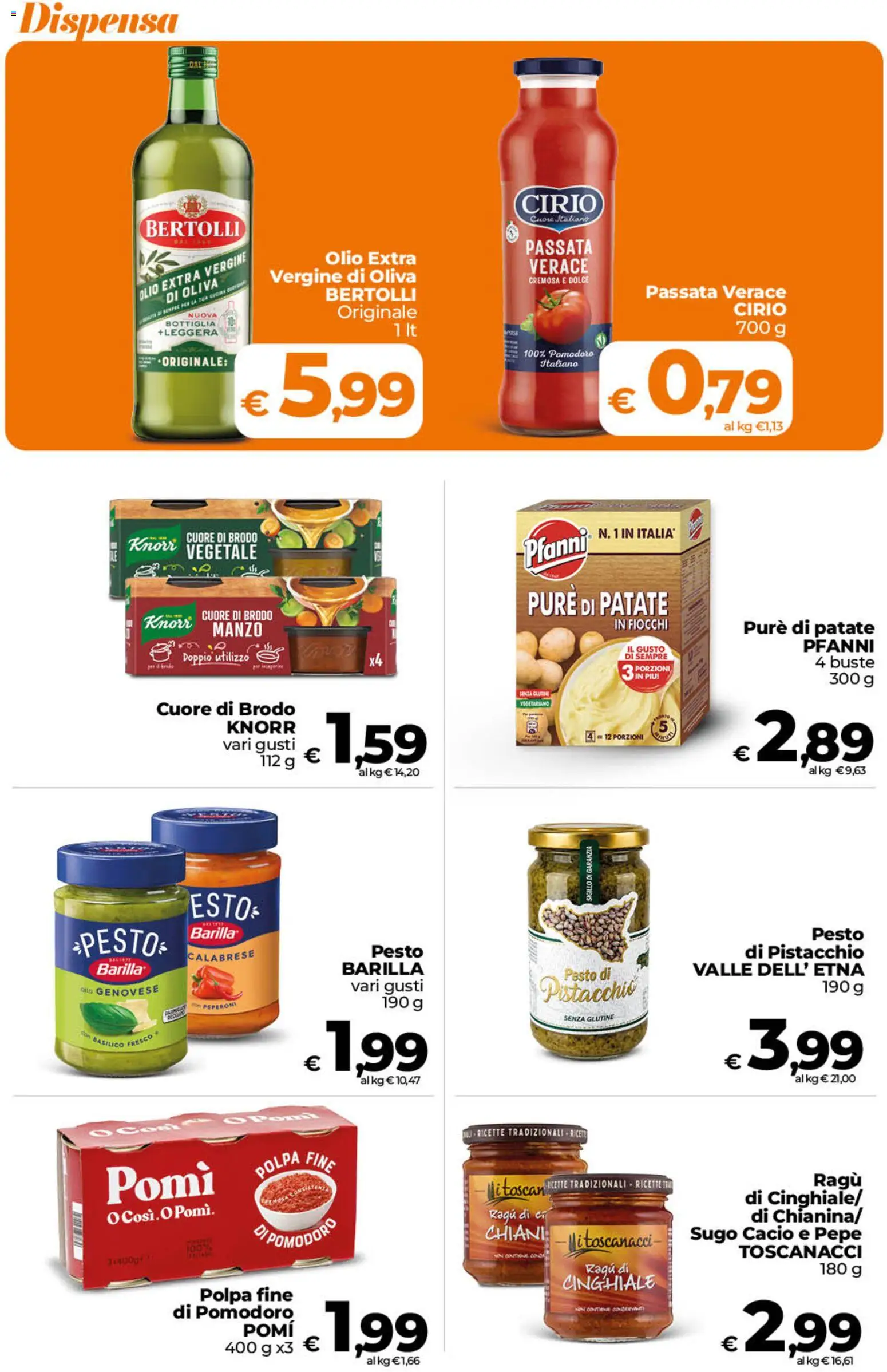 Volantino Ipercoop del 02/10/2026 | Pagina: 29 | Prodotti: Peperoni, Patate, Olio, Sugo