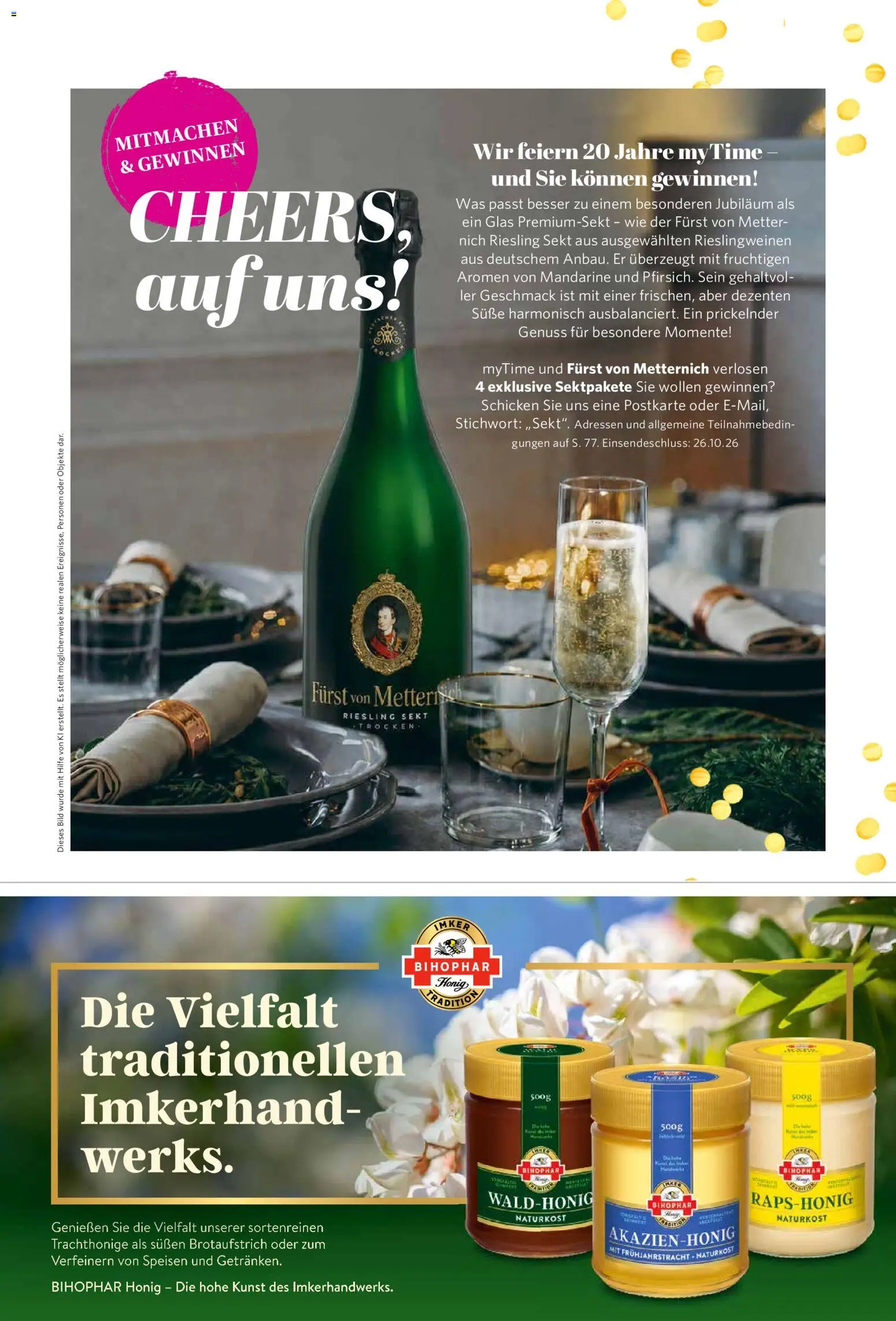 Famila Nordwest myTime Oktober 2026 – gültig ab 01.10.2026 | Seite: 13 | Produkte: Furst von metternich, Sekt