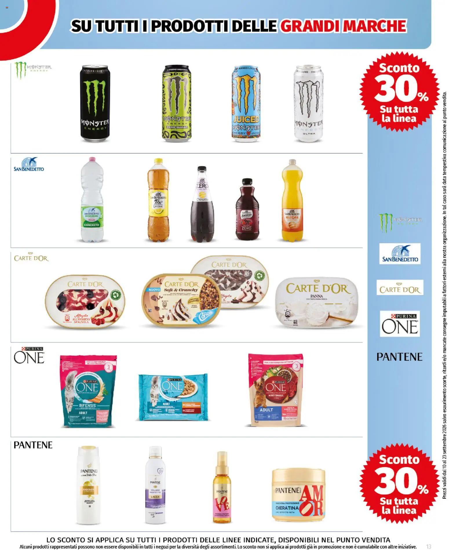 Volantino COOP del 10/09/2026 | Pagina: 13 | Prodotti: Chinotto, Limone, Mango, Data