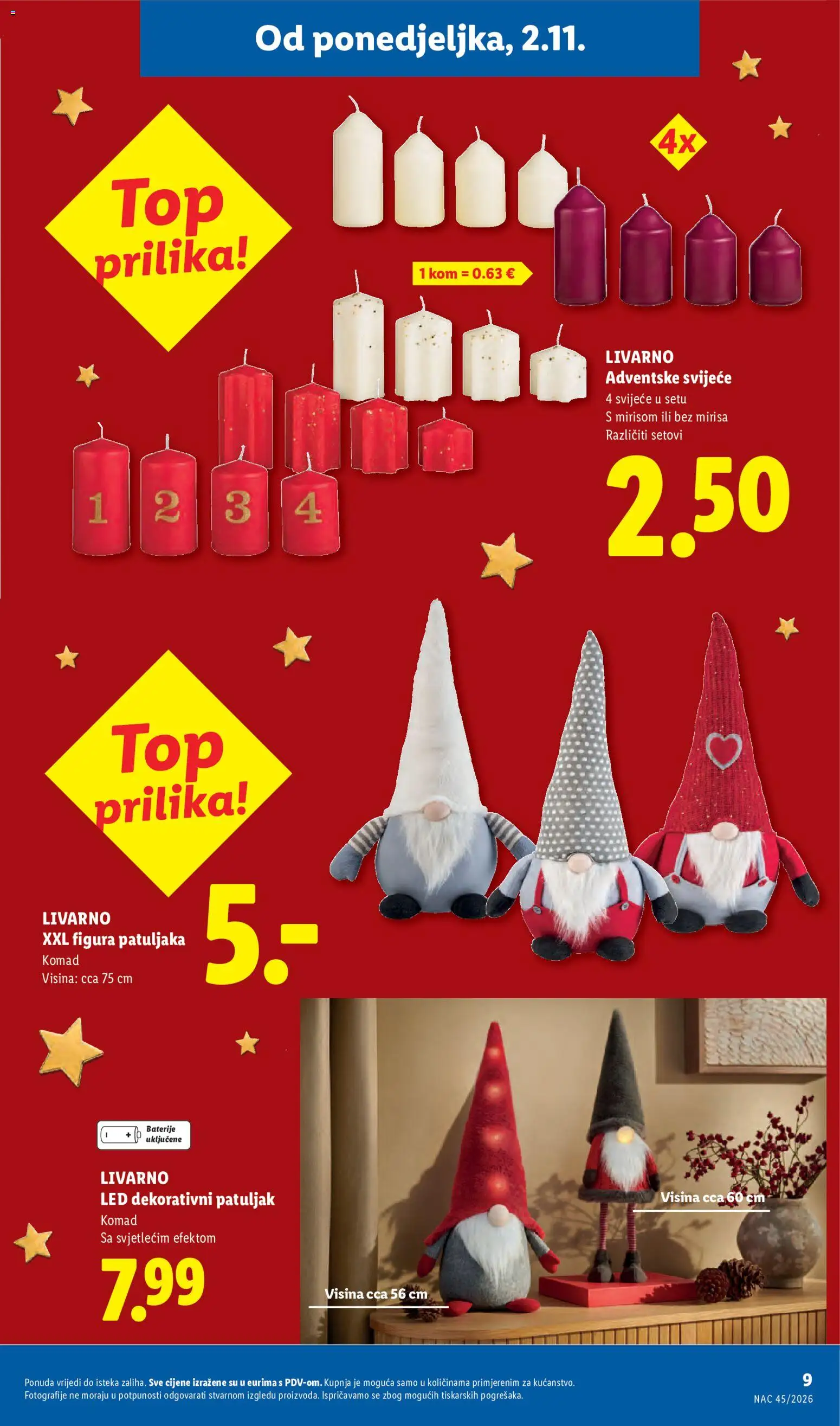 Lidl katalog | vrijedi od 02.11.2026 | Stranica: 9