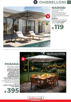 Anteprima del volantino Conforama volantino Giardino valido a partire dal 19/03/2026 | Pagina: 27 | Prodotti: Ferro, Luce LED