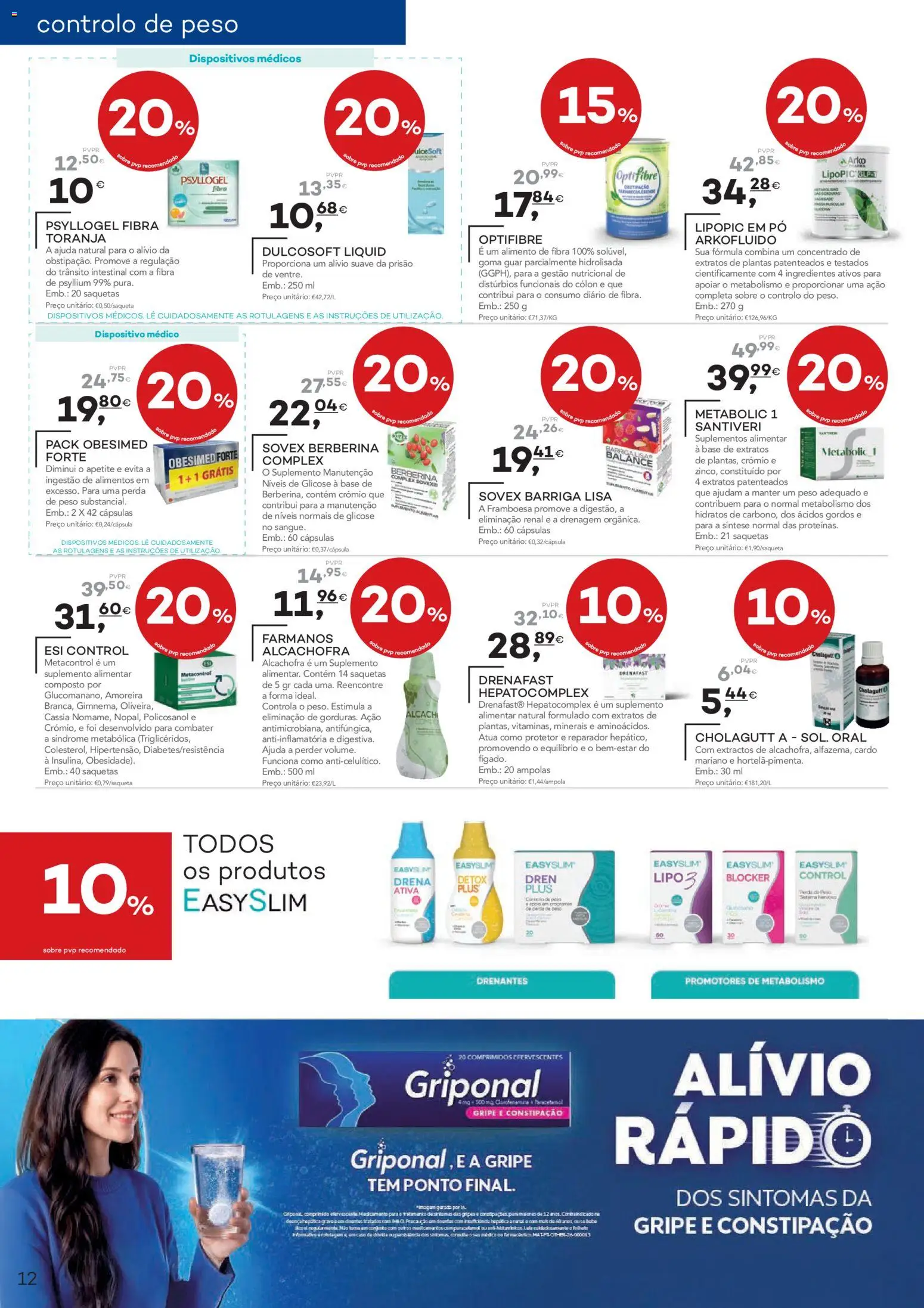 Well’s folheto │ válido de 27/10/2026 | Página: 12 | Produtos: Psyllium, Pó, Ingredientes, Saquetas