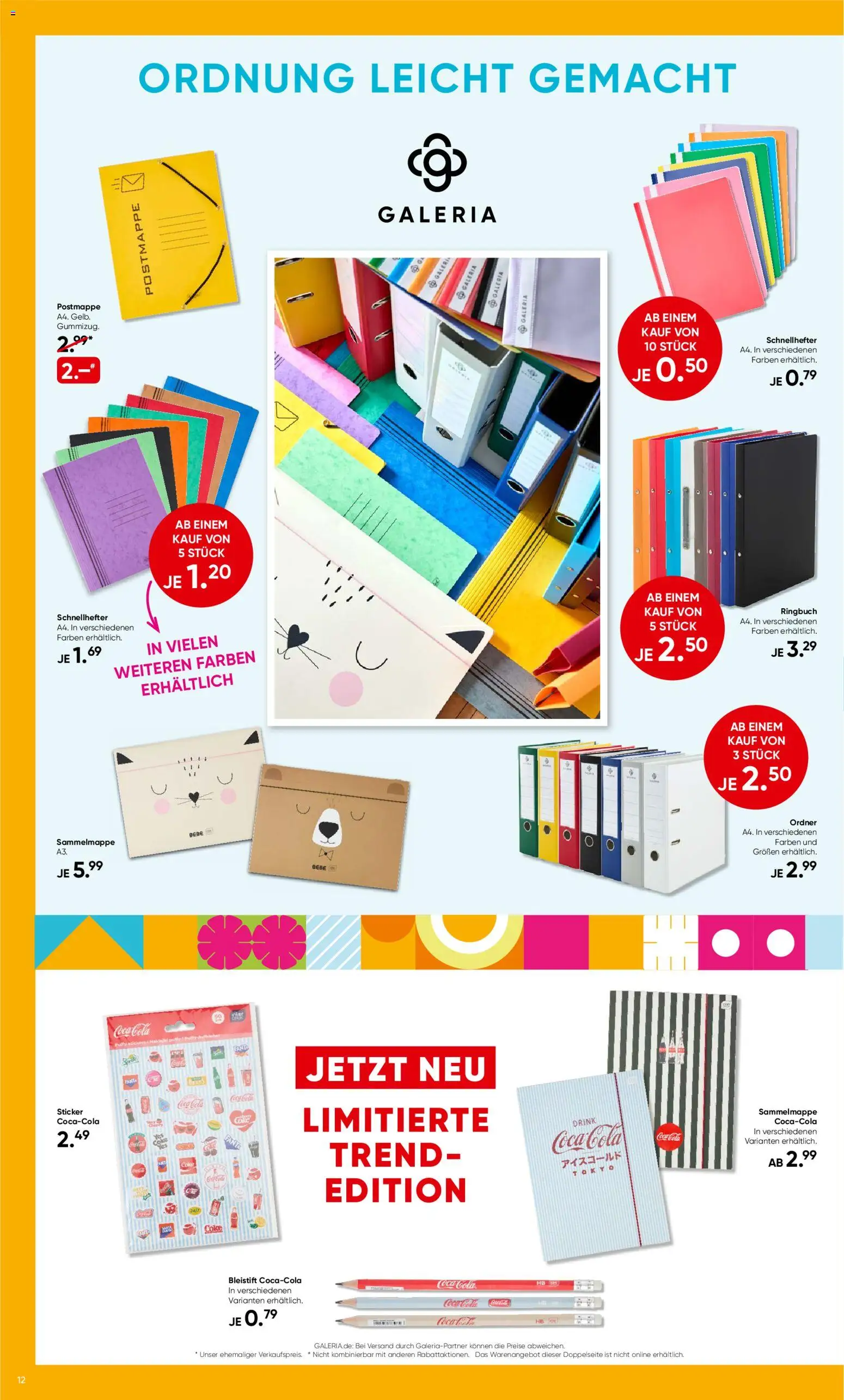 Galeria Karstadt Kaufhof Prospekt – gültig ab 05.08.2026 | Seite: 12
