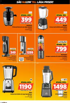 Power erbjudanden - Förhandsvisning av reklamblad från butik Power aktuell från 11.05.2026 | Sida: 22 | Produkter: Juicepress, Såg, Juice, Kolsyremaskin