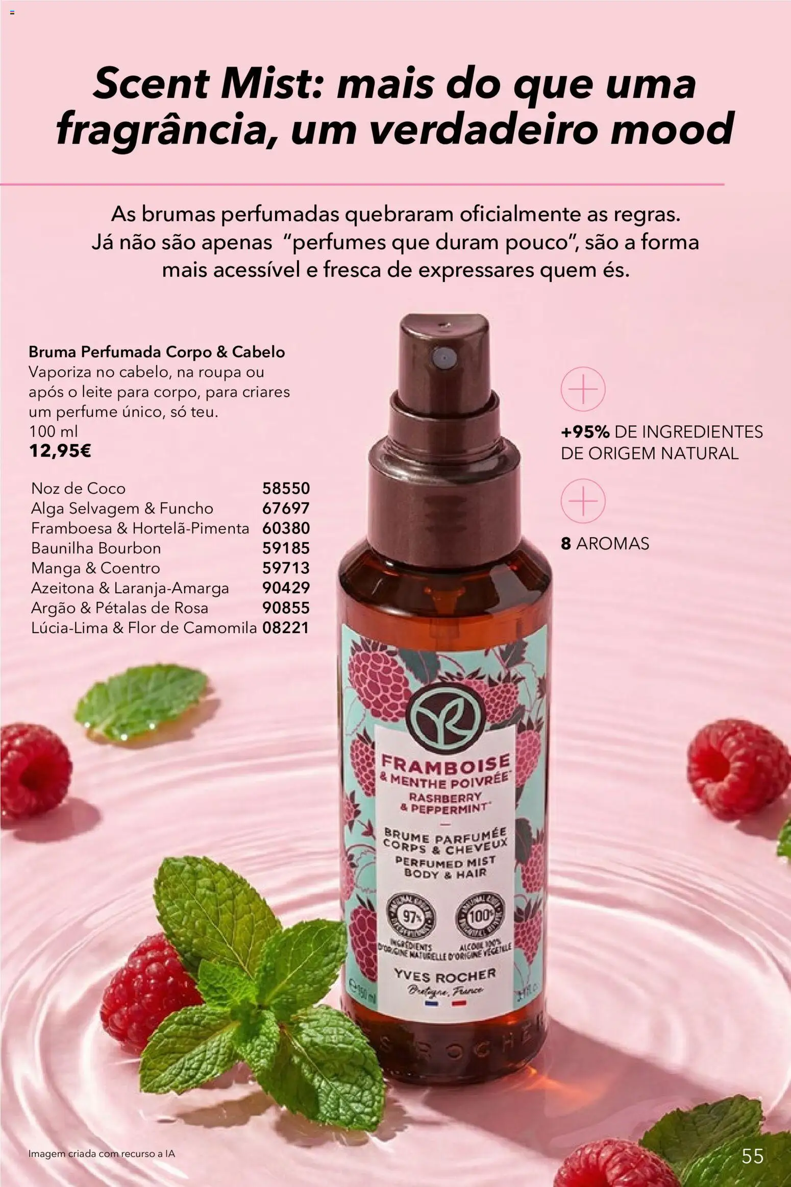 Yves Rocher catálogo 8 │ válido de 03.06.2026 | Página: 55 | Produtos: Perfumes, Perfume, Leite