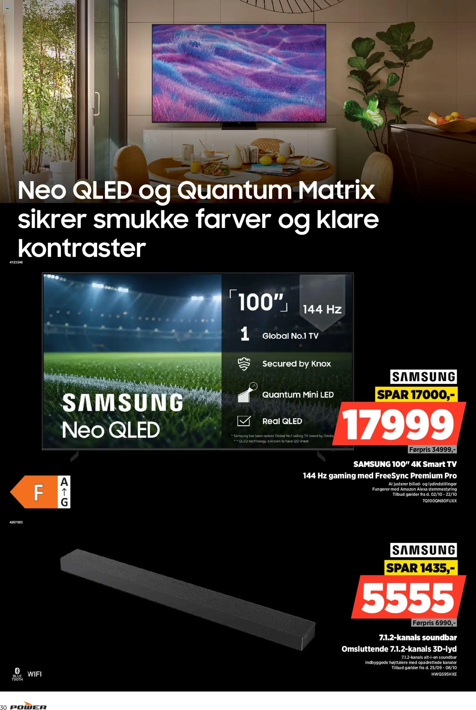 Power tilbudsavis – gyldig fra 02/10/2026 | Side: 30 | Produkter: Soundbar, Smart TV, Is, TV