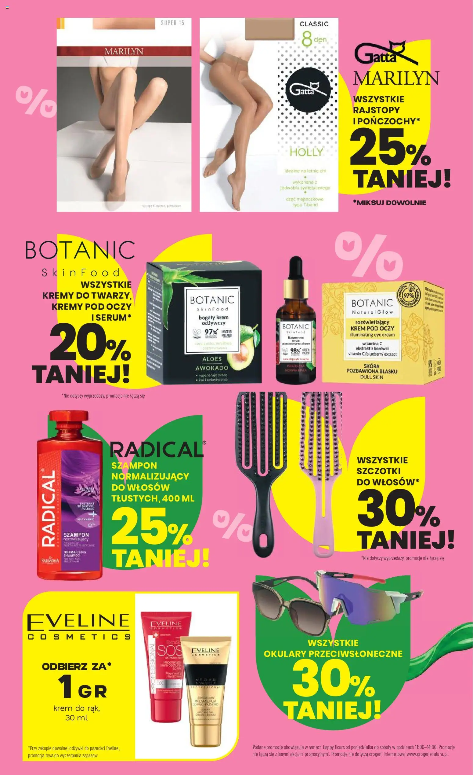 Drogerie Natura gazetka od 25.08.2026 | Strona: 9 | Produkty: Borówki, Okulary, Krem, Awokado