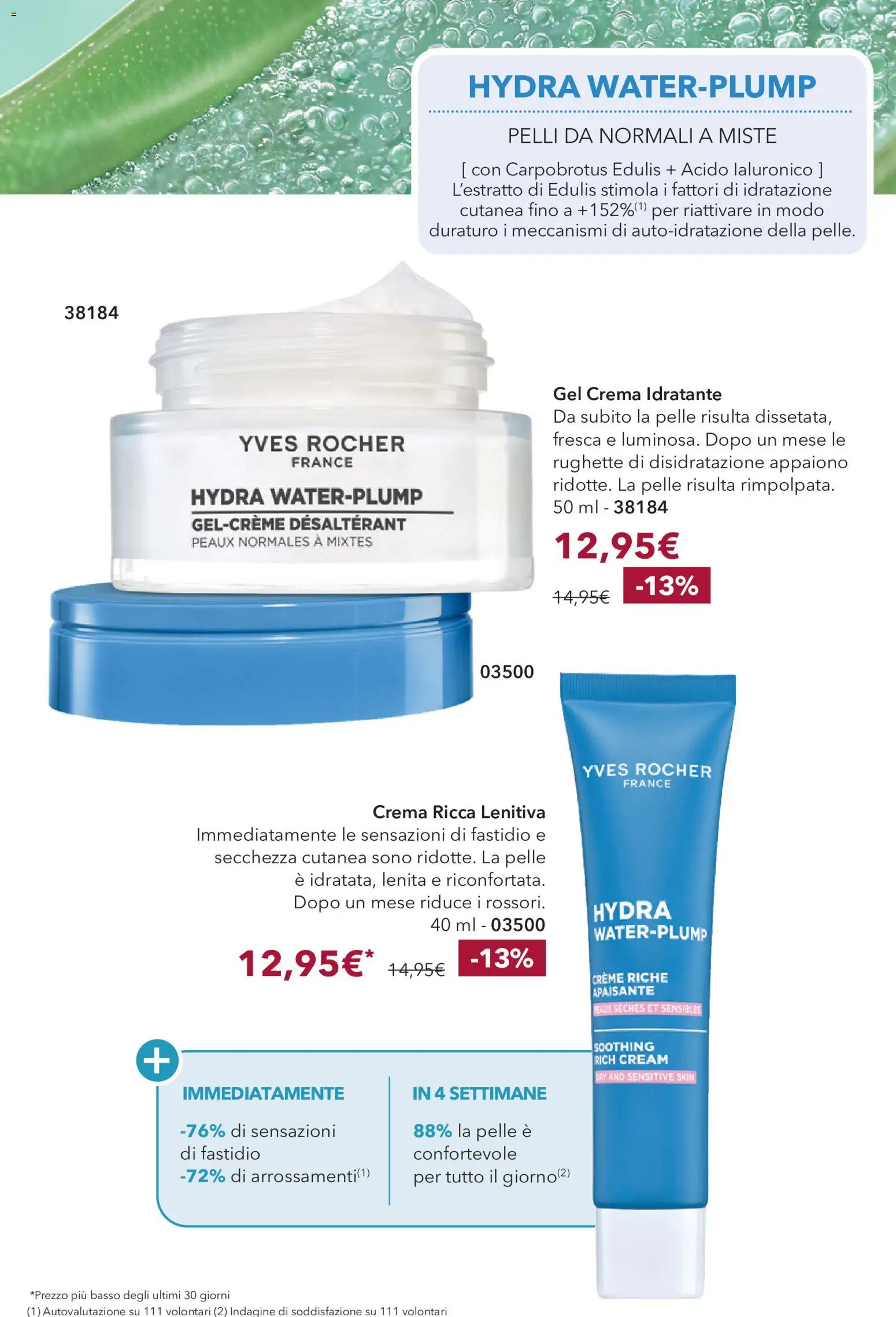 Volantino Yves Rocher del 24/09/2026 | Pagina: 22 | Prodotti: Crema, Basso