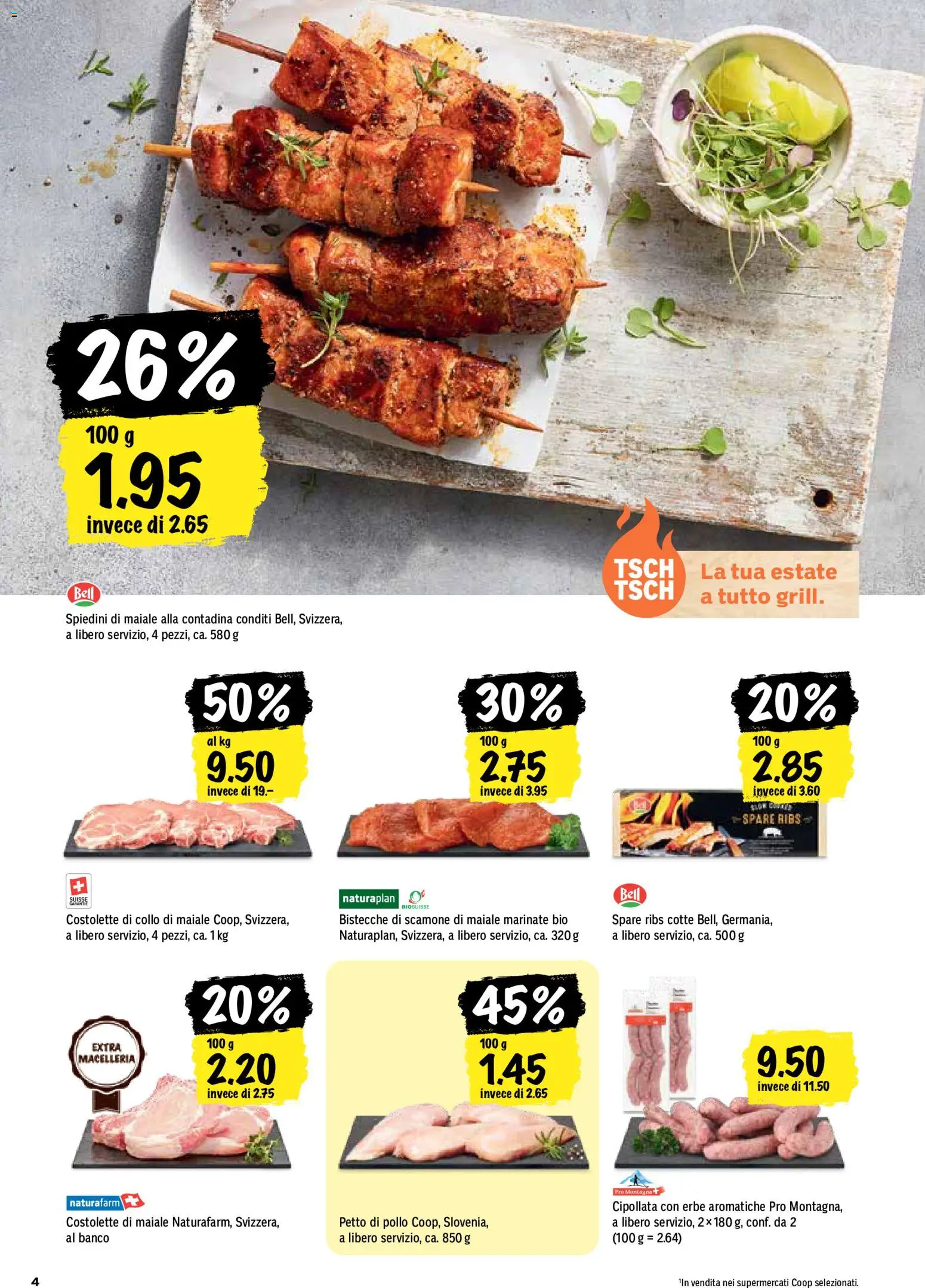 Coop aktionen IT – gültig ab 09.07.2026 | Seite: 4 | Produkte: Spare Ribs