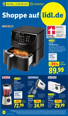 Náhled letáku Lidl Německo leták od 22.06.2026 | Strana: 8 | Produkty: Telefon, Tefal