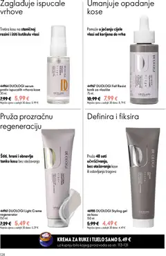 Oriflame Katalog - Pregled kataloga iz trgovine Oriflame, vrijedi od 24.06.2026 | Stranica: 128 | Proizvodi: Regenerator, Regenerator za kosu, Krema za ruke, Tonic