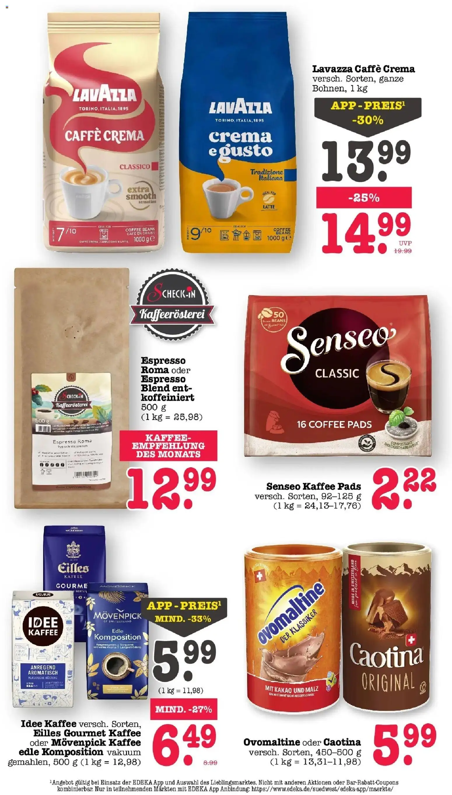 Marktkauf Prospekt Wörth Am Rhein (ab 24.08.2026) » Angebote online | Seite: 30 | Produkte: Senseo, Lavazza, Idee kaffee, Kaffee
