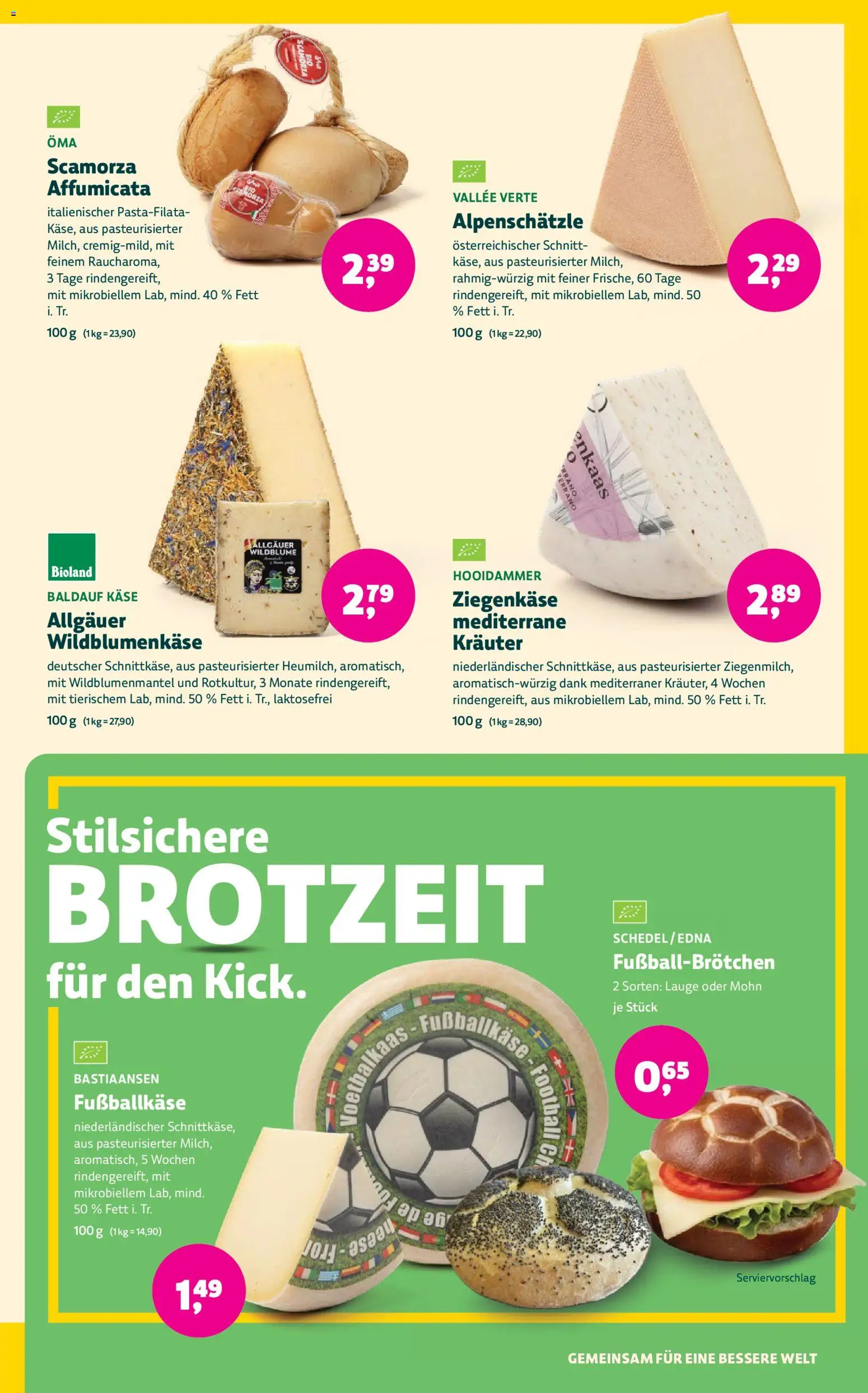 BioMarkt Prospekt – gültig ab 03.06.2026 | Seite: 13 | Produkte: Käse, Ziegenkäse