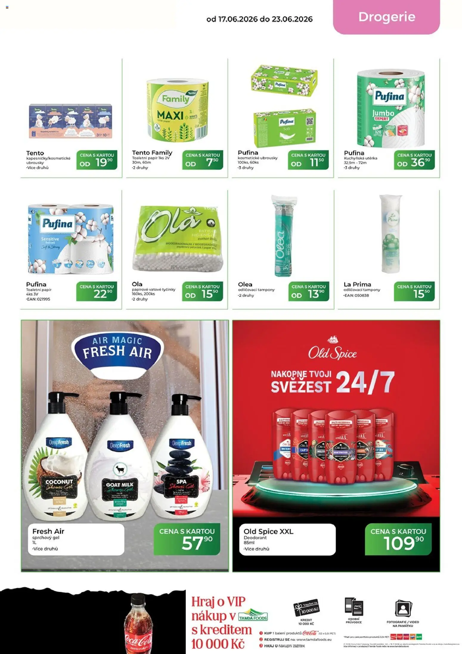 Tamda Foods leták od 17.06.2026 | Strana: 55 | Produkty: Deodorant, Tyčinky, Drogerie, Utěrka