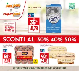 Anteprima del volantino Pan volantino valido a partire dal 22.06.2026