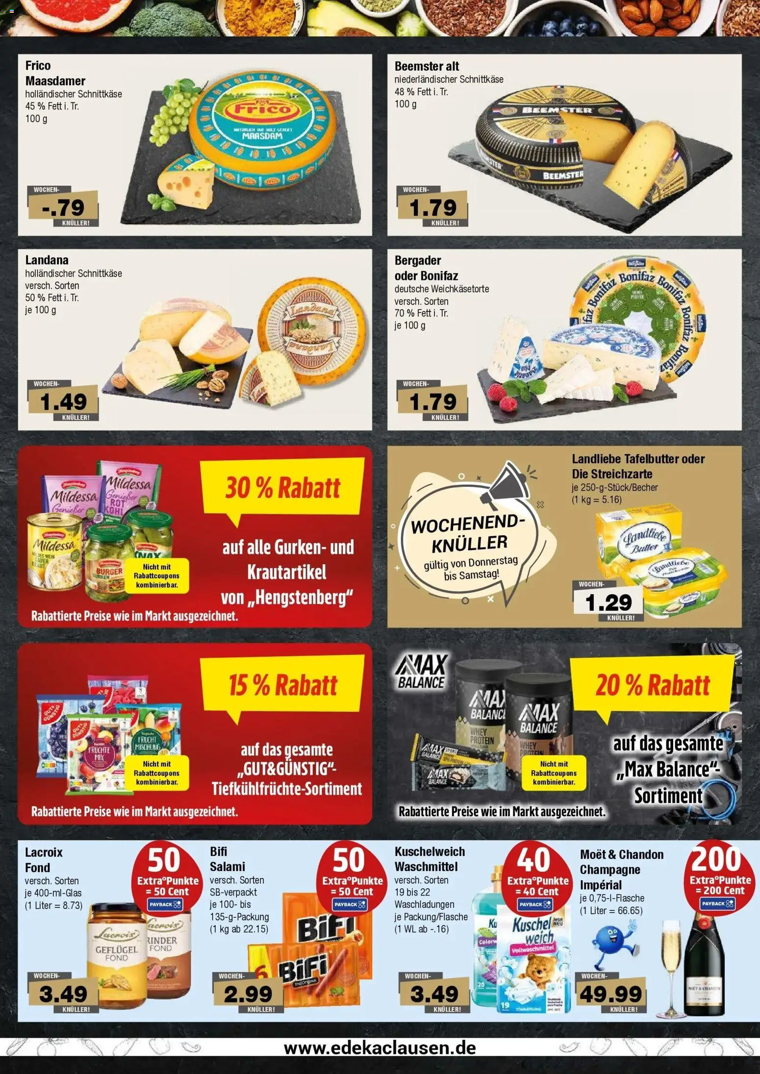 Edeka Prospekt Hamburg (ab 19.10.2026) » Angebote Online | Seite: 4 | Produkte: Bifi, Kuschelweich, Burger, Waschmittel