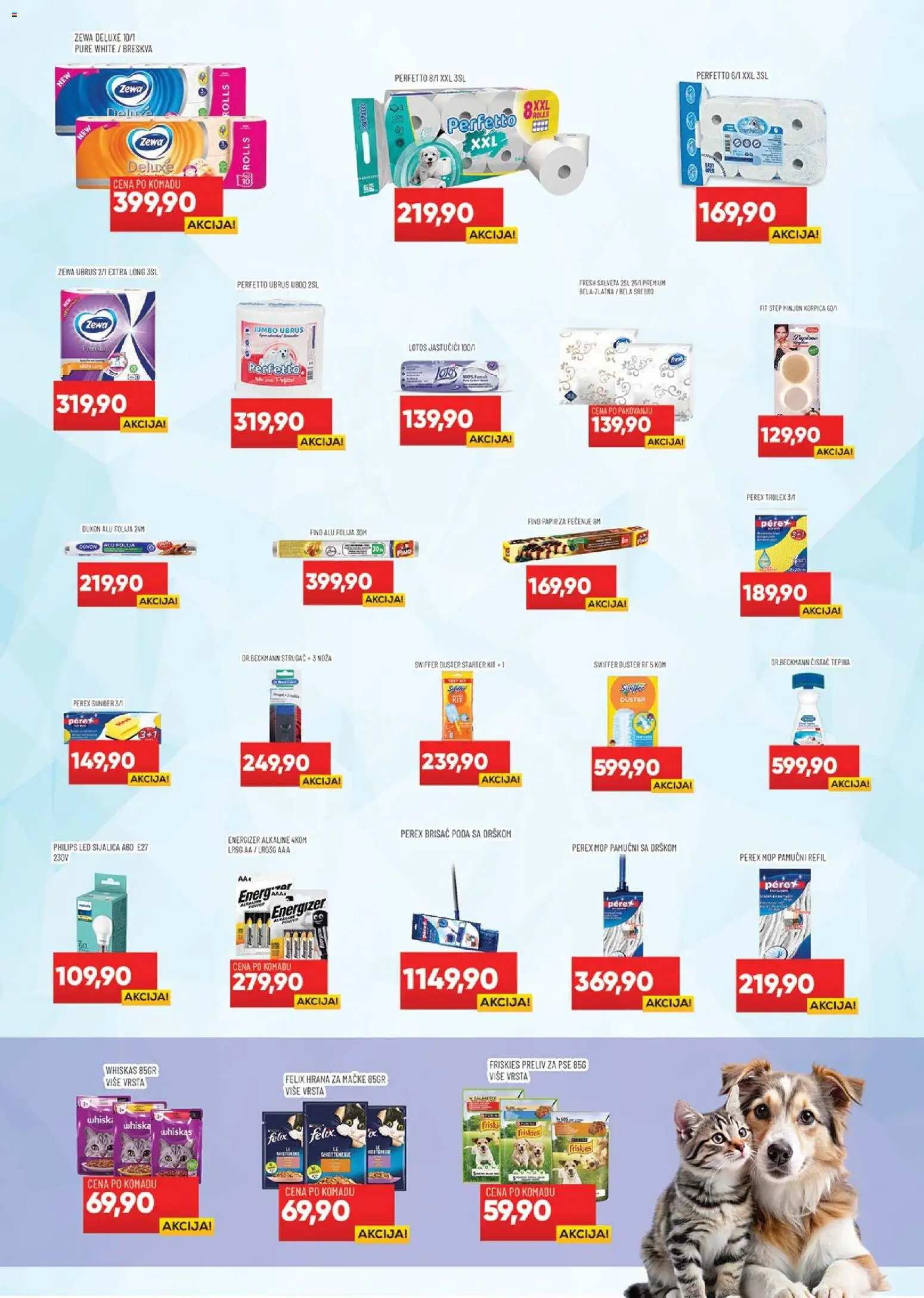 Medius katalog - važi od 07.04.2026 | Strana: 27 | Proizvode: Papir za pečenje, Sijalica, Breskva, Whiskas
