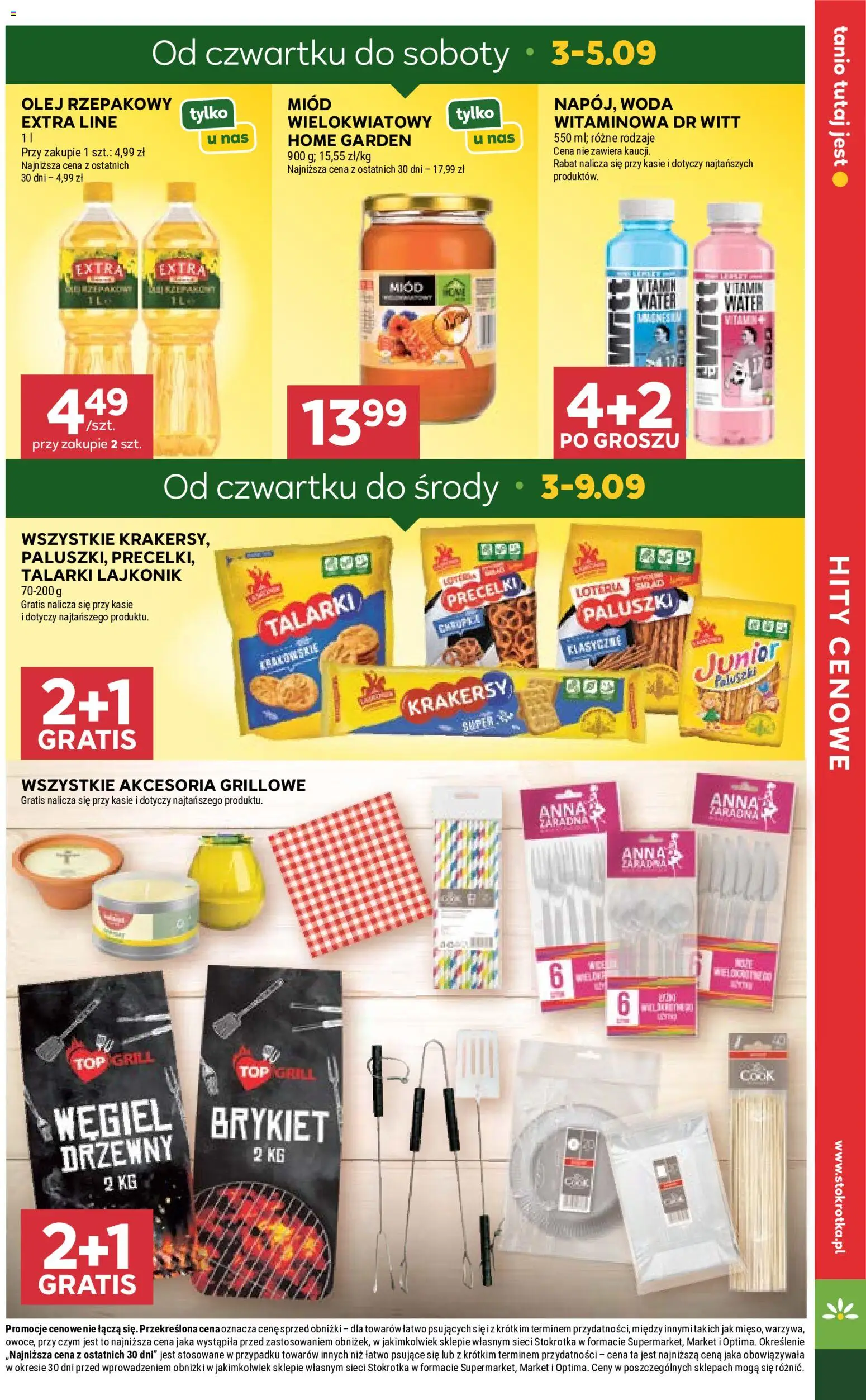 Stokrotka gazetka - Market od 03.09.2026 | Strona: 7 | Produkty: Top, Stokrotka, Grill, Olej