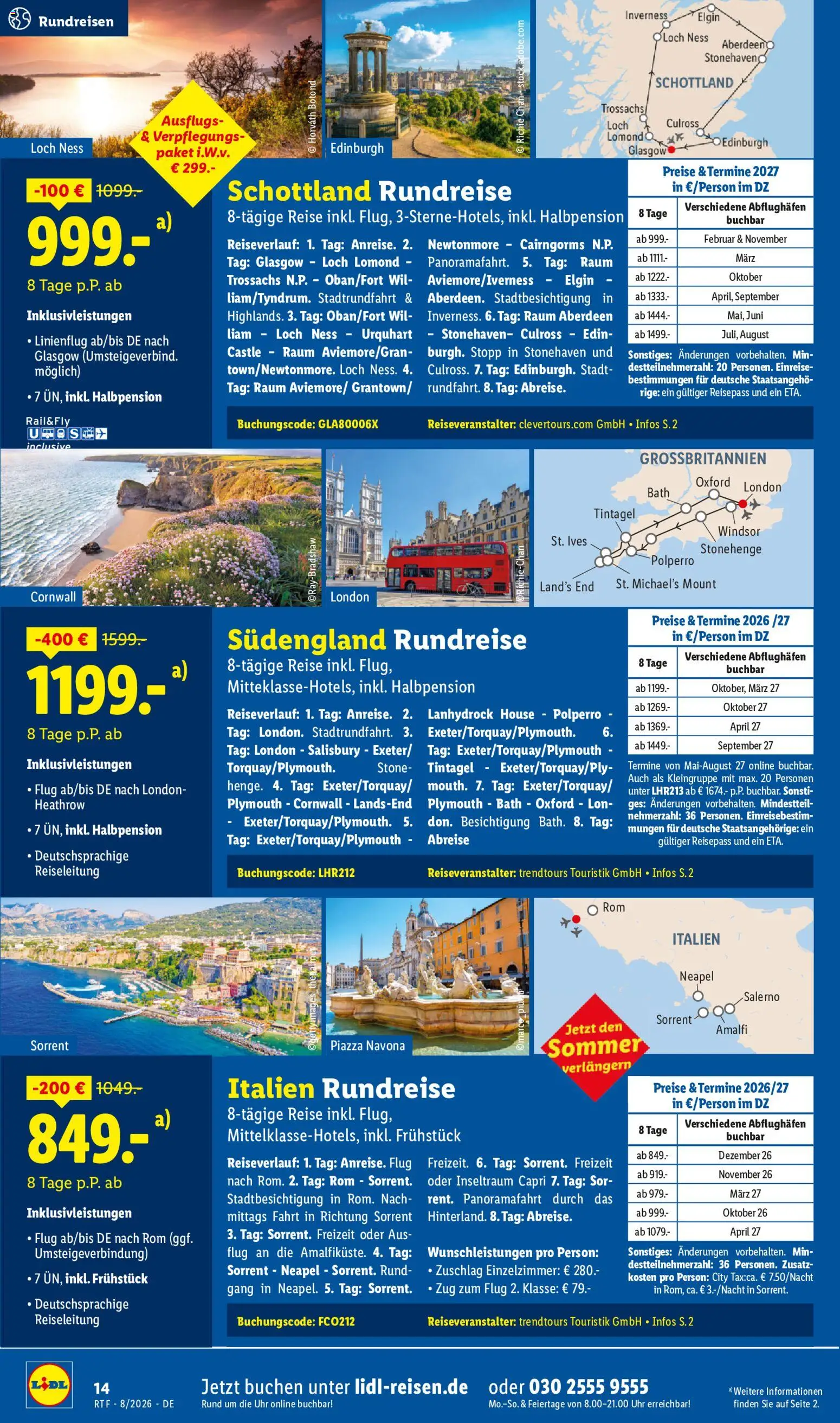 Lidl Reisen Prospekt – gültig ab 12.08.2026 | Seite: 14