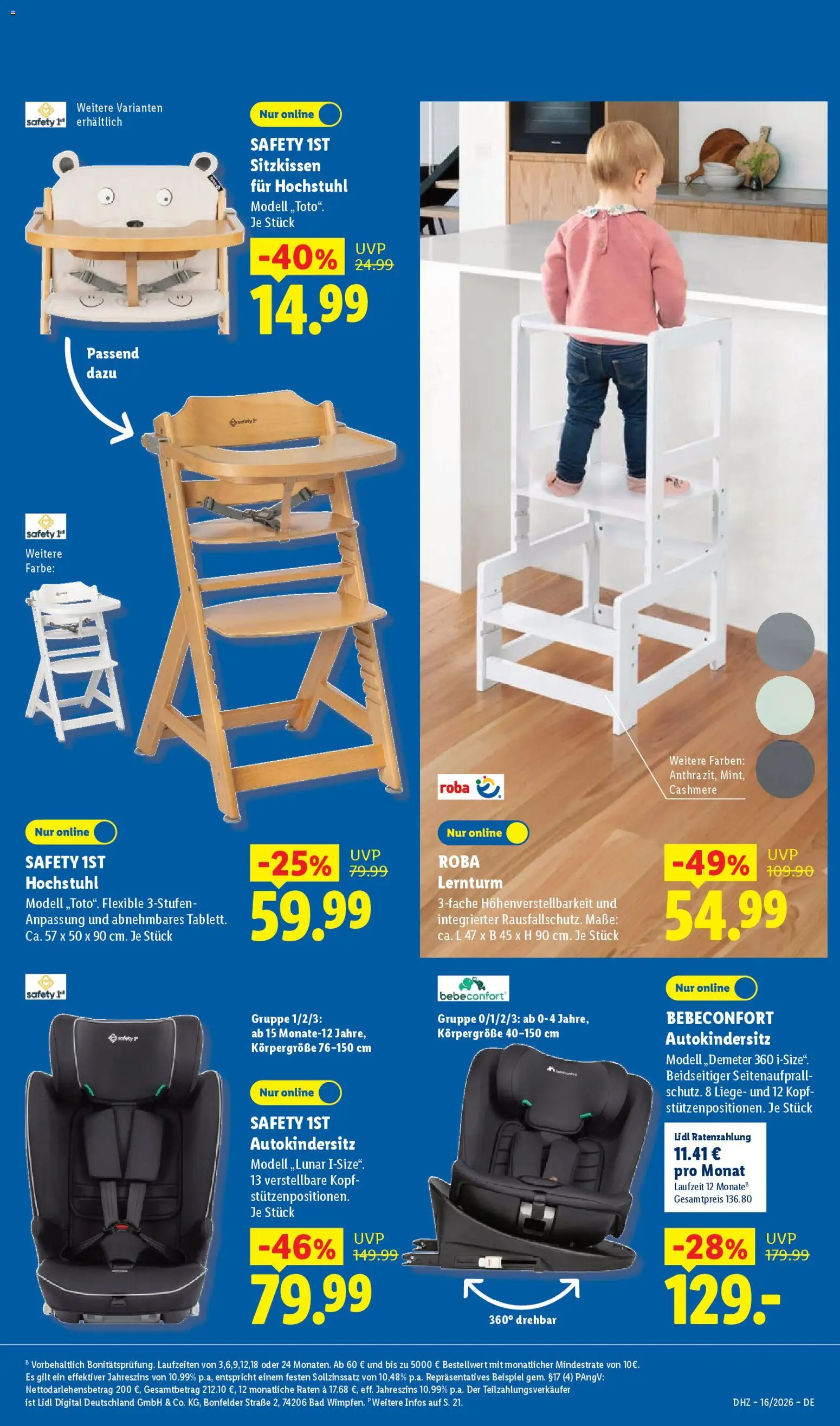 Lidl Prospekt – gültig ab 13.04.2026 | Seite: 5 | Produkte: Haartrockner, Bad, WC Sitz, Bademantel