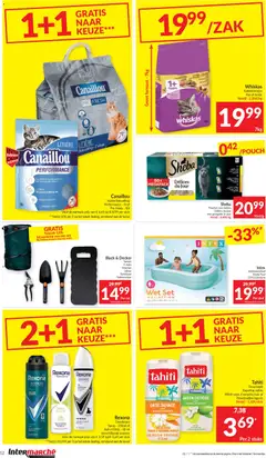 Rexona Deodorant Spray - 150ml of Roll of Stick - 50 ml, Verschillende soorten - Voorbeeld van een folder van Intermarché, geldig van 07/07/2026 | Pagina: 12 | Producten: Saus, Douche, Mango, Schop