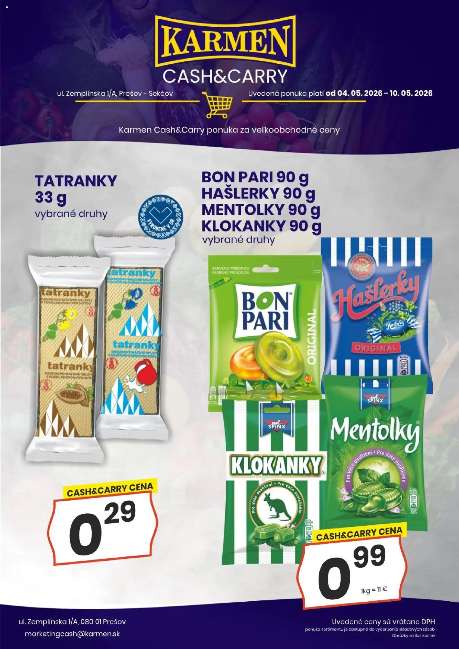 Nové KARMEN CBA akcie – leták je platný od 04.05.2026 | Strana: 10