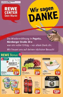 Rewe Prospekt Pegnitz ab 17.08.2026 gültig