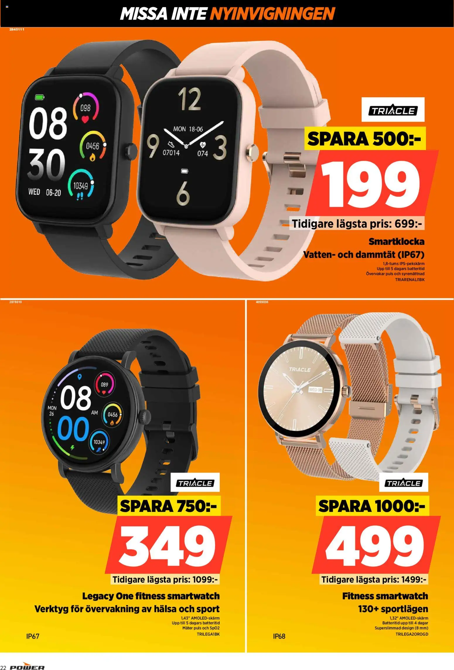 Power reklamblad aktuell från 24/09/2026 | Sida: 22 | Produkter: Verktyg, Ved, Vatten