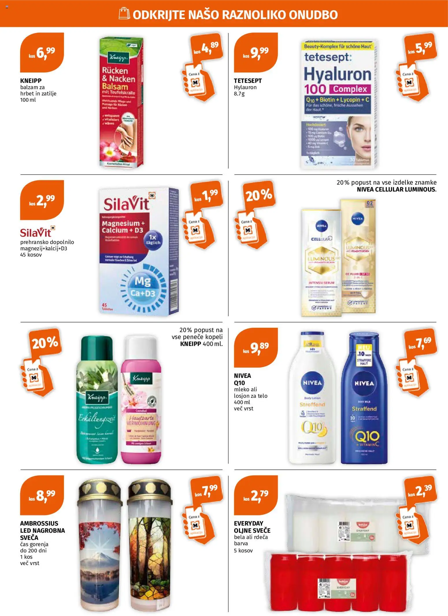 Novi Müller katalog ponudbe – veljaven od 19.10.2026 | Stran: 8