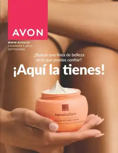 Vista previa Catálogo AVON campaña 9 válido desde el 01/09/2026