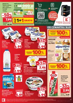 Pogląd oferty "DANIO Serek homogenizowany, różne rodzaje 4 x 130 g opakowanie" - ważna od 10.09.2026 | Strona: 39