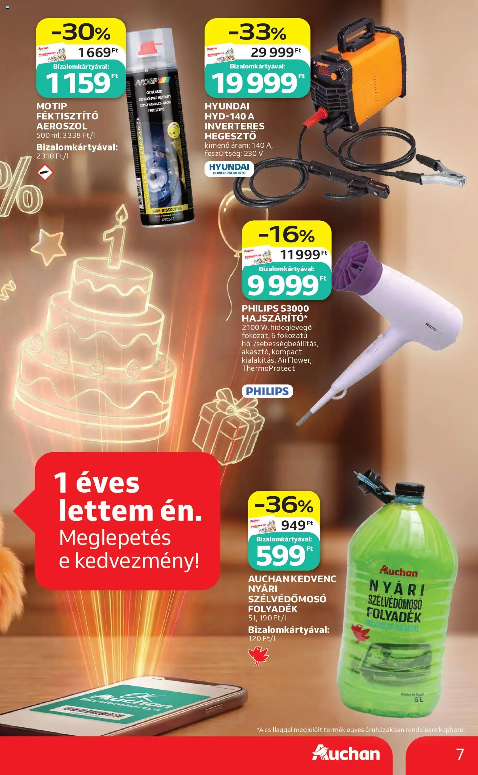 Auchan akciós ujság - amely érvényes a következő dátumtól: 07.05.2026 | Oldal: 7
