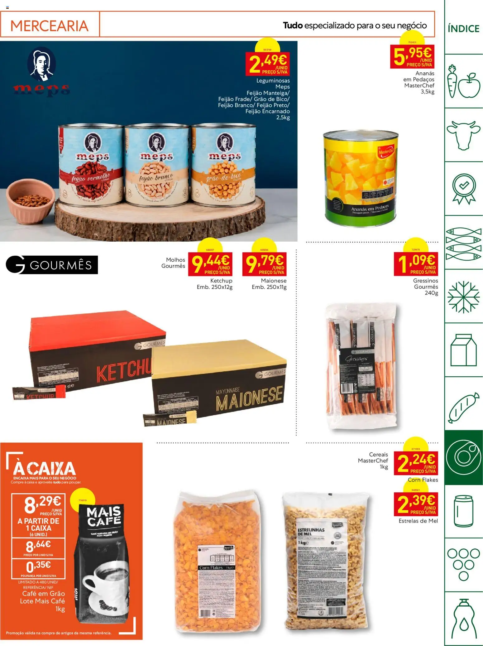 Recheio Horeca │ válido de 18/08/2026 | Página: 15 | Produtos: Mercearia, Caixa, Café, Ketchup