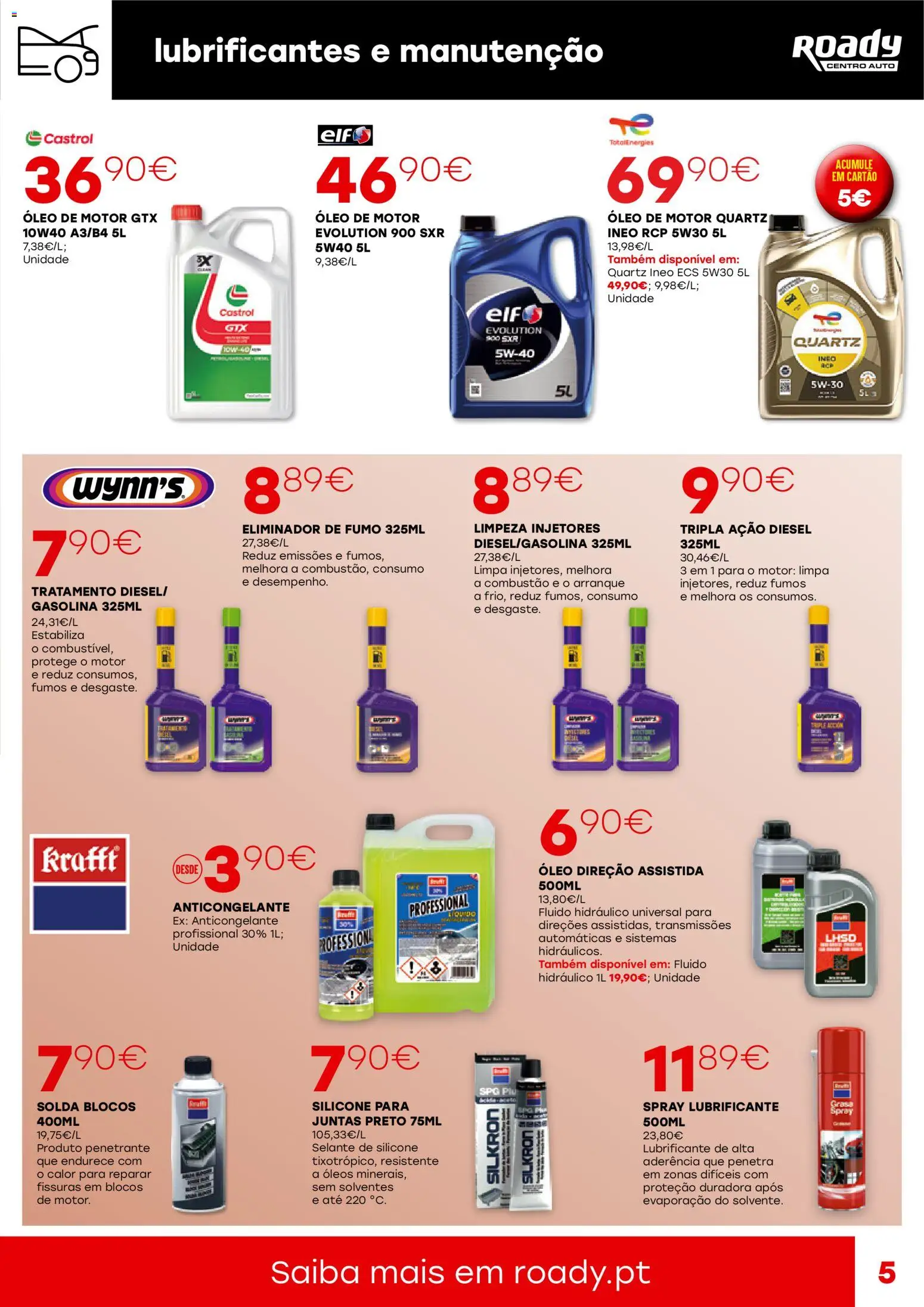 Roady folheto │ válido de 01/10/2026 | Página: 5 | Produtos: Óleo