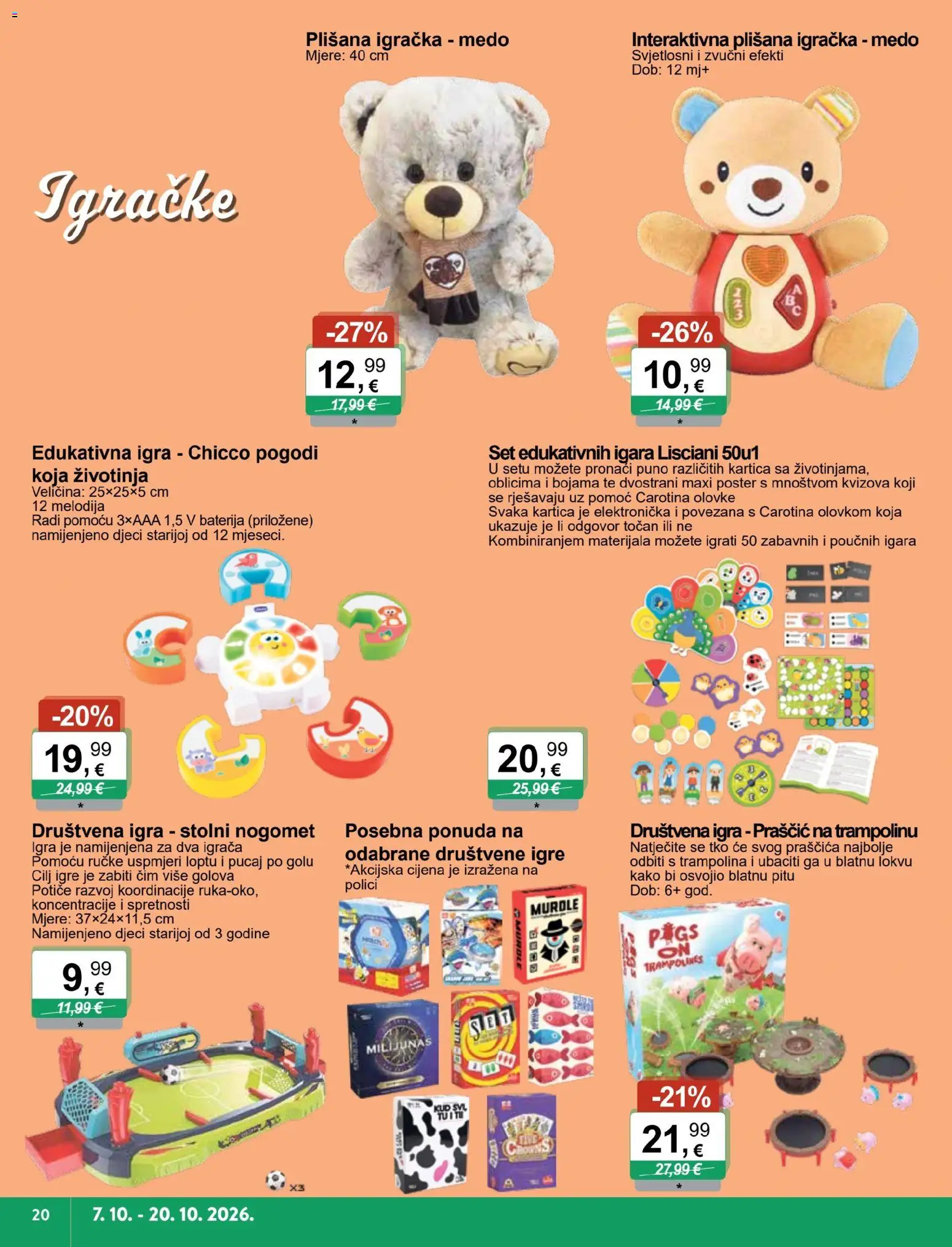 KTC katalog | vrijedi od 07.10.2026 | Stranica: 2 | Proizvodi: Društvene igre, Baterija, Igra, Igračka