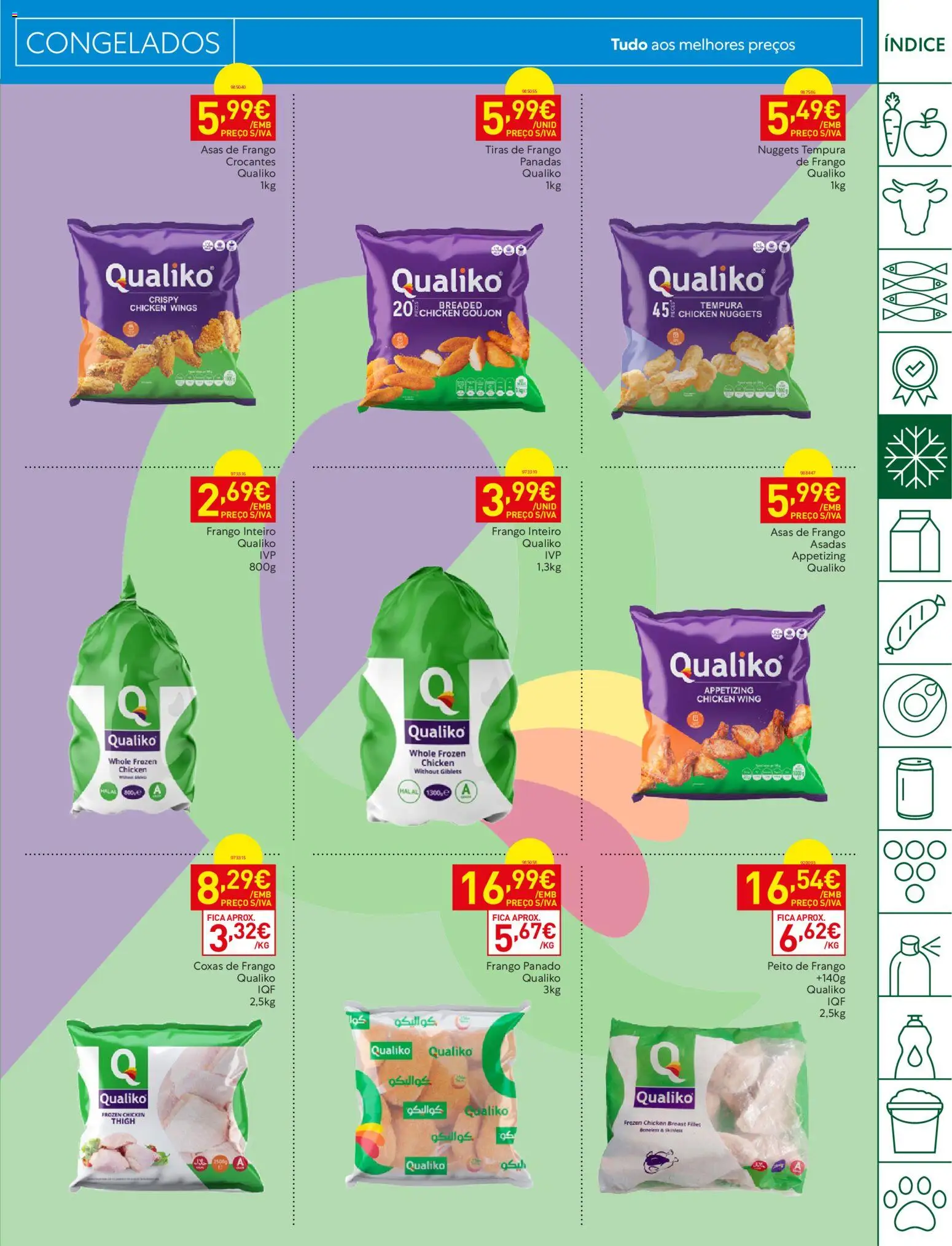 Recheio folheto Madeira │ válido de 18/08/2026 | Página: 9 | Produtos: Asas de frango, Frango, Tiras de frango, Frango inteiro