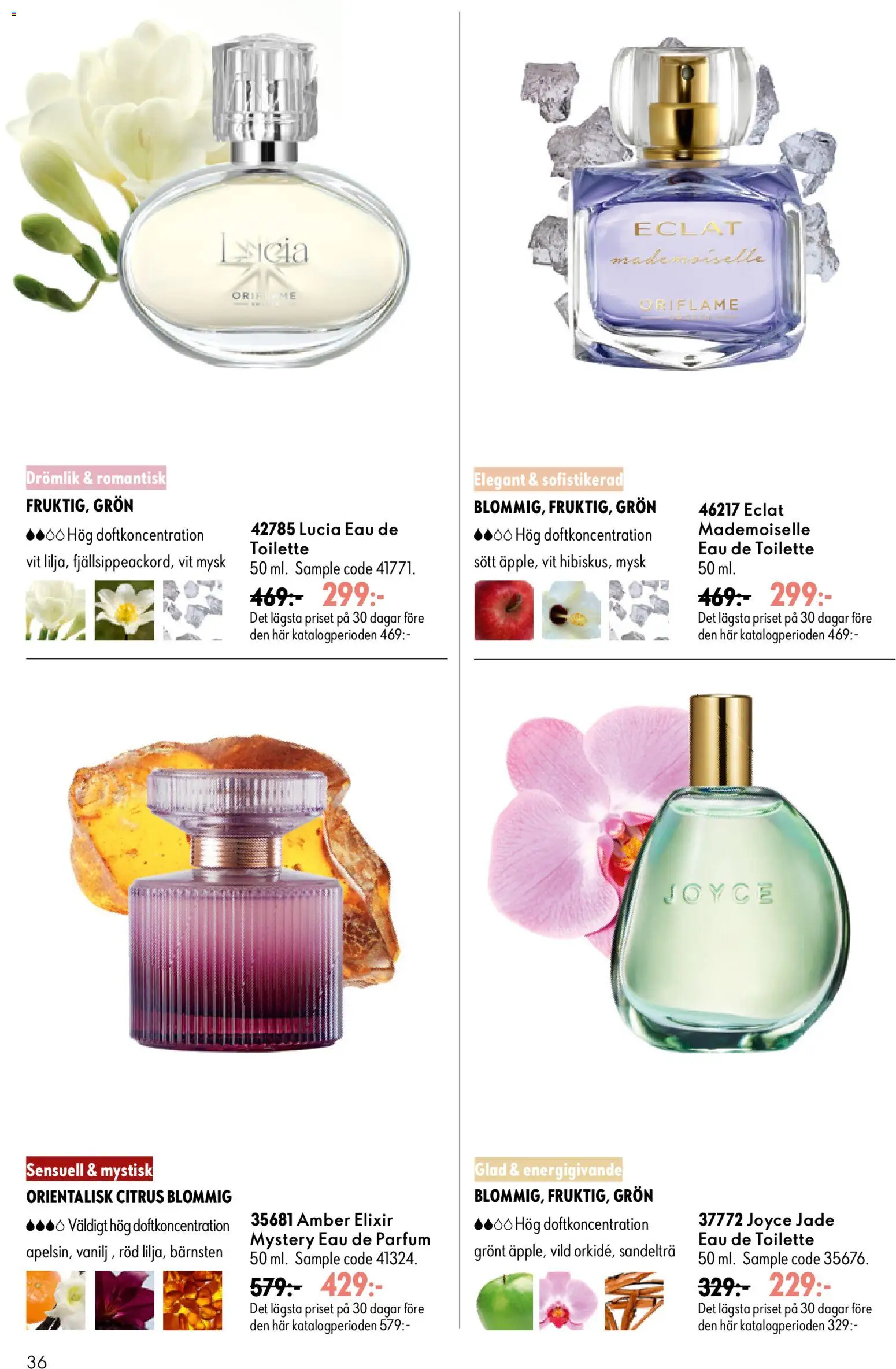 Oriflame reklamblad aktuell från 16/09/2026 | Sida: 36 | Produkter: Eau de toilette