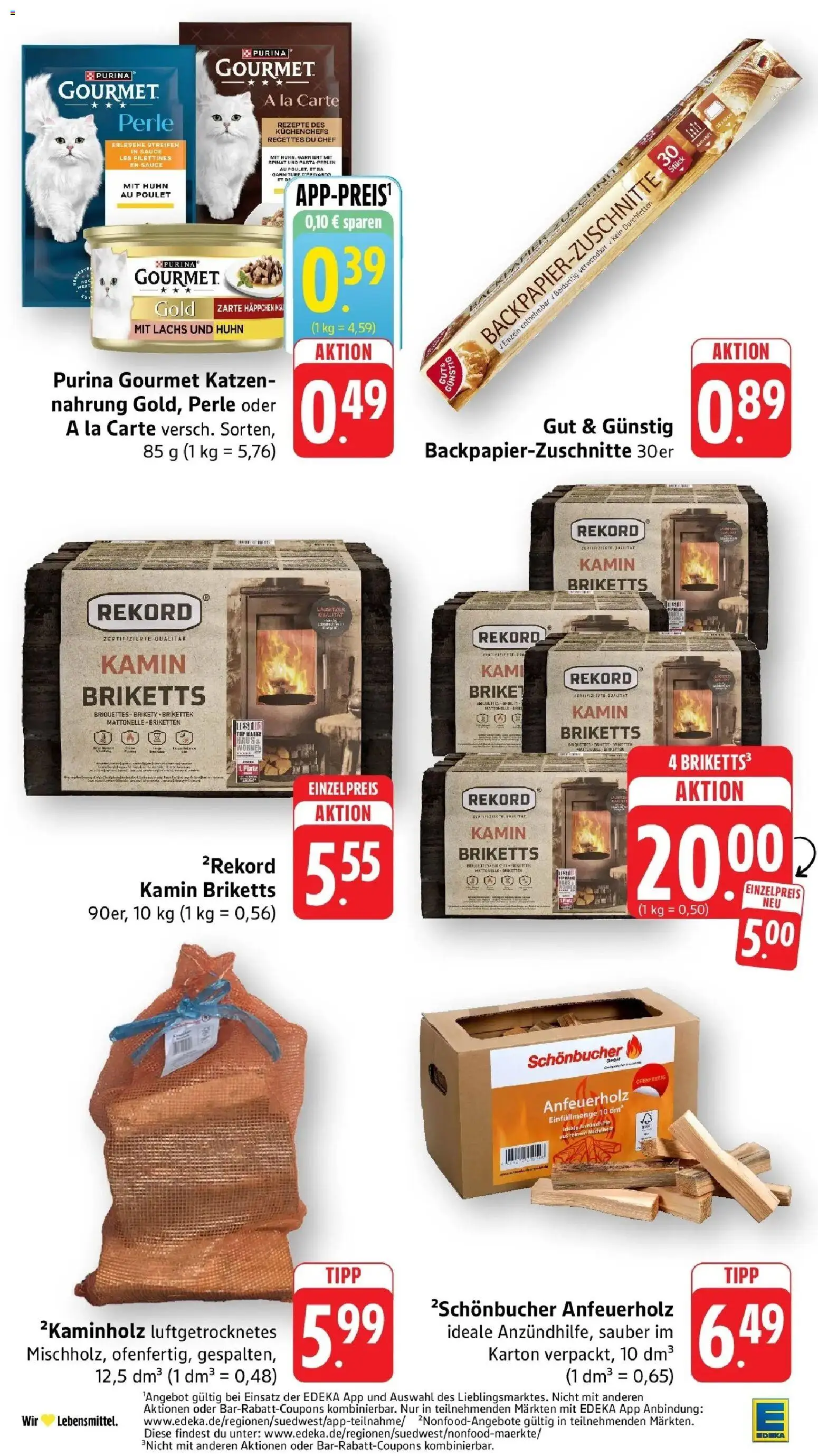 Edeka Prospekt Beckingen (ab 19.10.2026) » Angebote Online | Seite: 44 | Produkte: Top, Kamin, Lachs