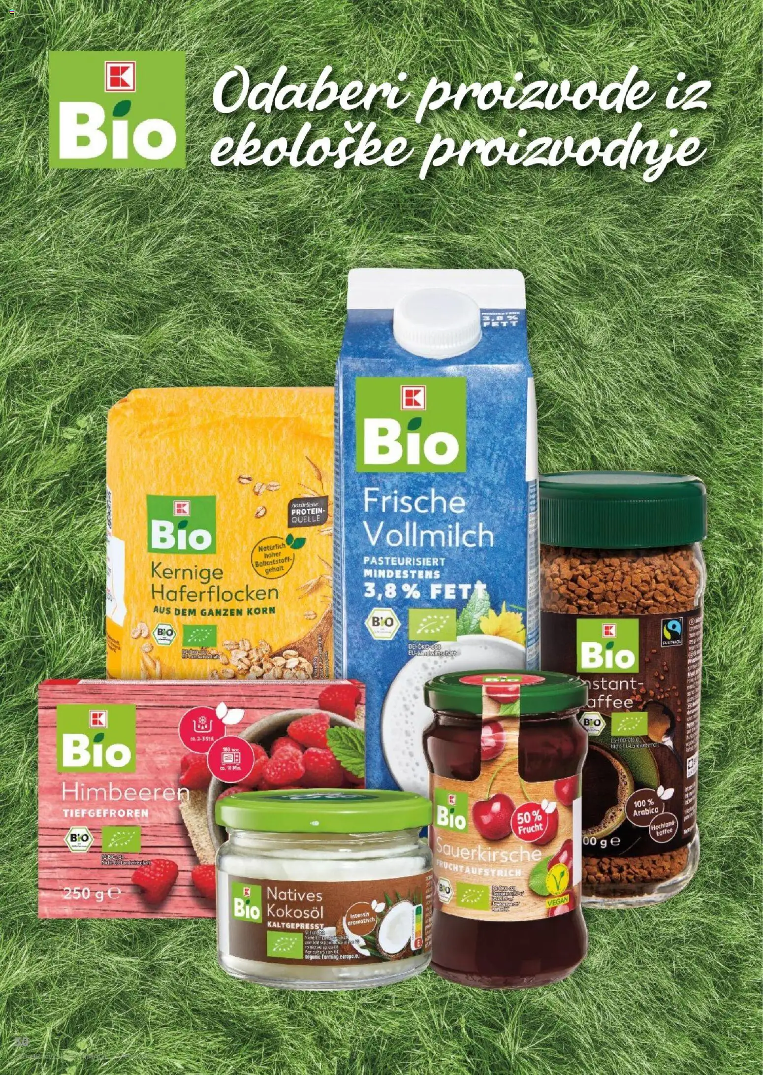 Kaufland HR akciós ujság - amely érvényes a következő dátumtól: 2026.08.26. | Oldal: 30 | Termékek: Protein, Vegán