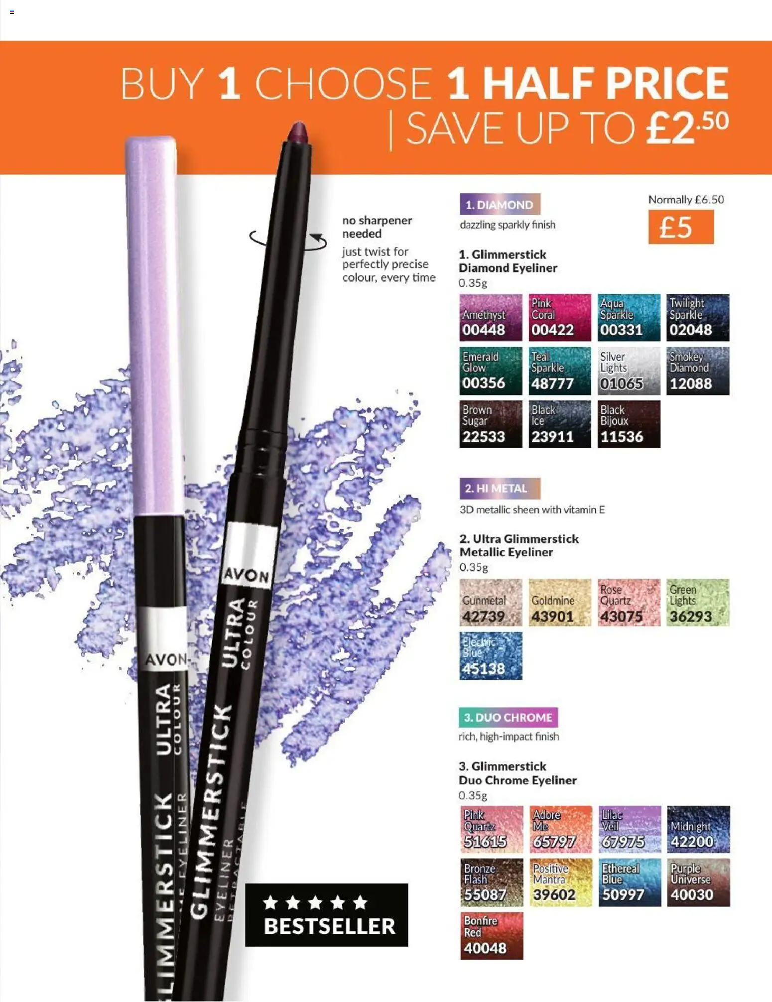 {H1} | Page: 197 | Products: Eyeliner, Lights, Papier carton