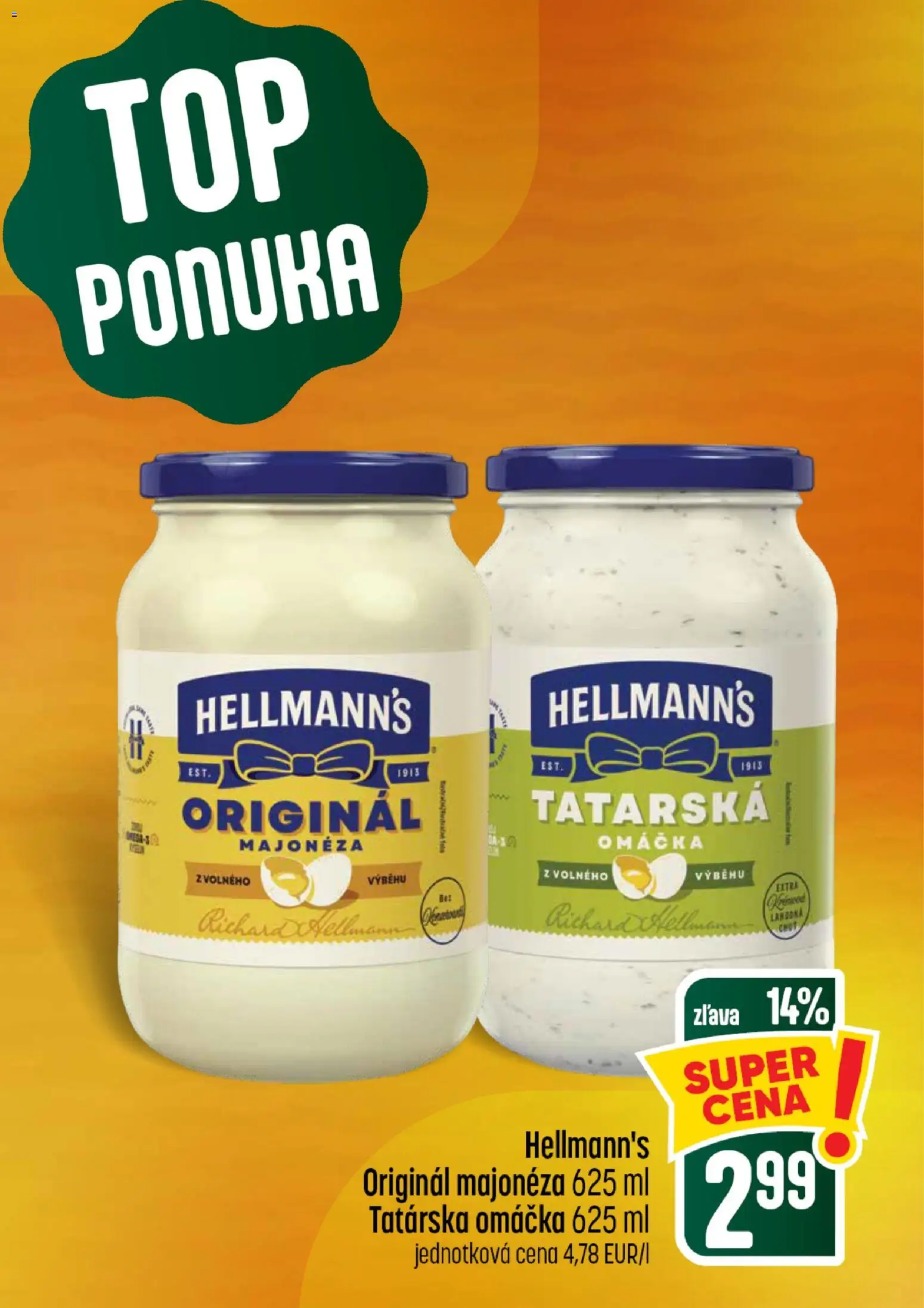 Nové COOP Jednota akcie – leták je platný od 30.07.2026 | Strana: 3 | Produkty: Tatárska omáčka, Omáčka