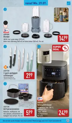 Aldi folder week 31 - Voorbeeld van een folder van Aldi, geldig van 27-07-2026 | Pagina: 37 | Producten: Aardappel, Beker, Blender