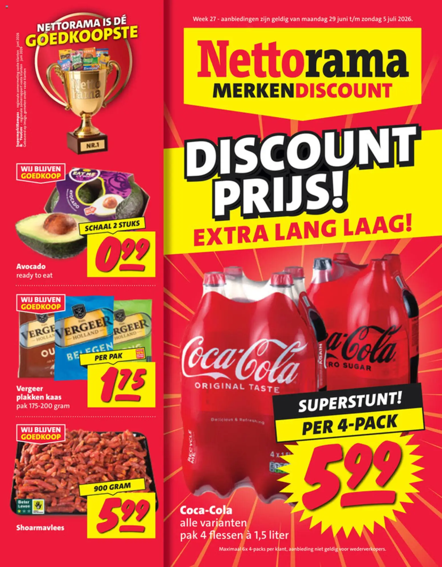 {H1} | Pagina: 1 | Producten: Avocado, Kaas, Schaal