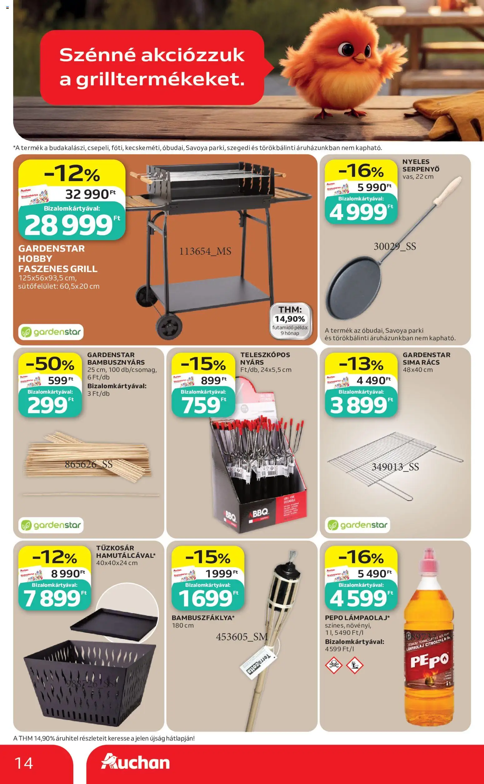 Auchan akciós ujság - amely érvényes a következő dátumtól: 2026.06.25. | Oldal: 14