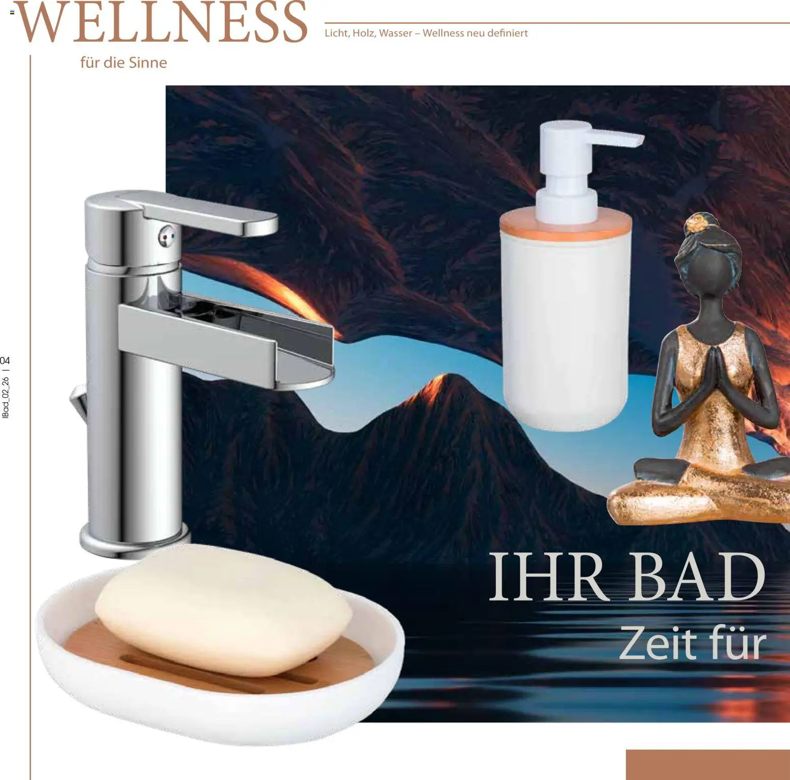 Zurbrüggen Bad Design Trends – gültig ab 23.03.2026 | Seite: 4 | Produkte: Bad, Wasser