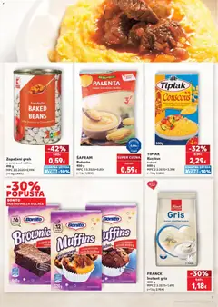 Instant griz, Instant pšenična krupica - Pregled kataloga iz trgovine Kaufland, vrijedi od 07.10.2026 | Stranica: 9