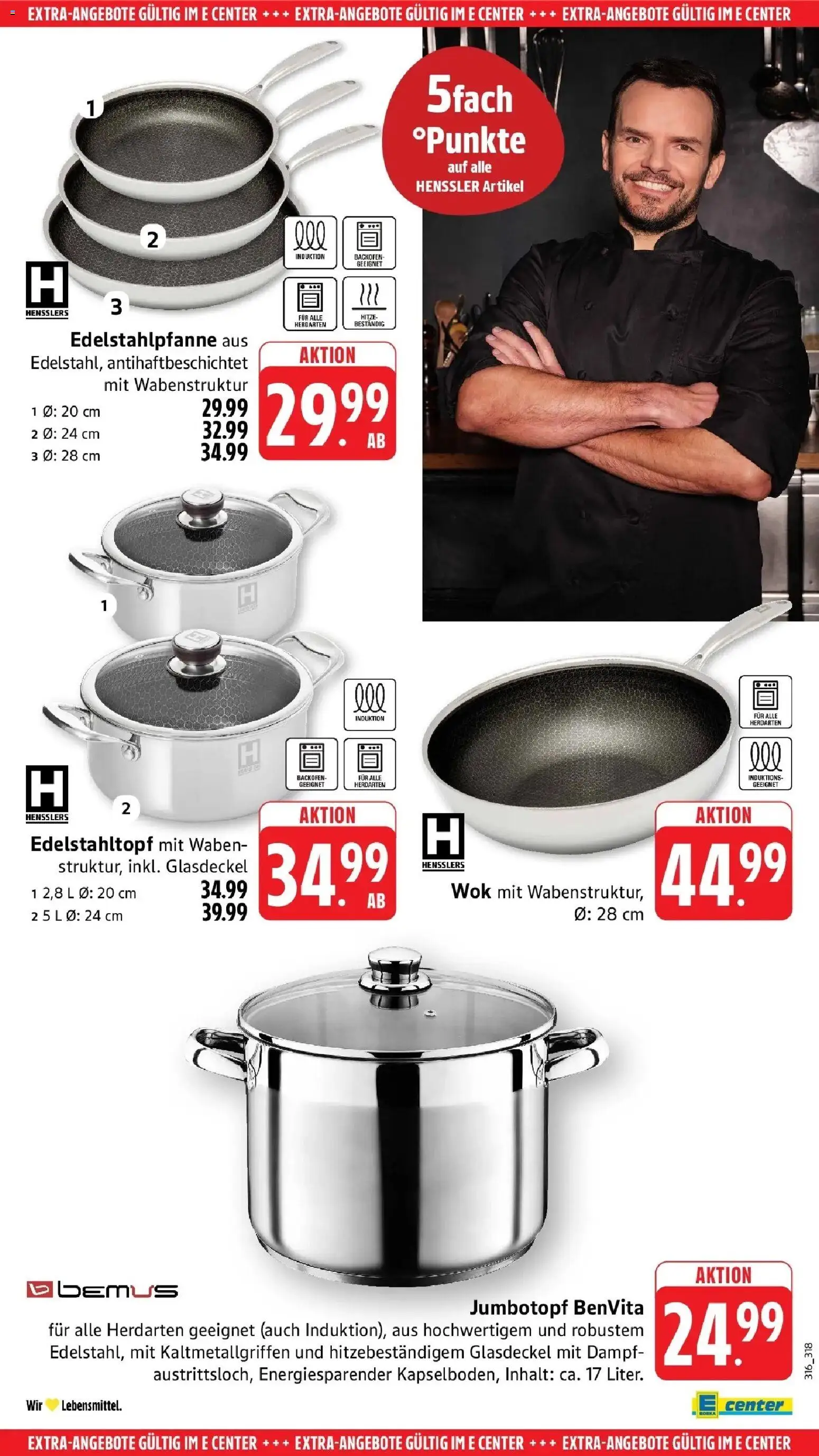 Edeka prospekt Heilbronn	 – gültig ab 27.04.2026 | Seite: 61 | Produkte: Backofen, Wok