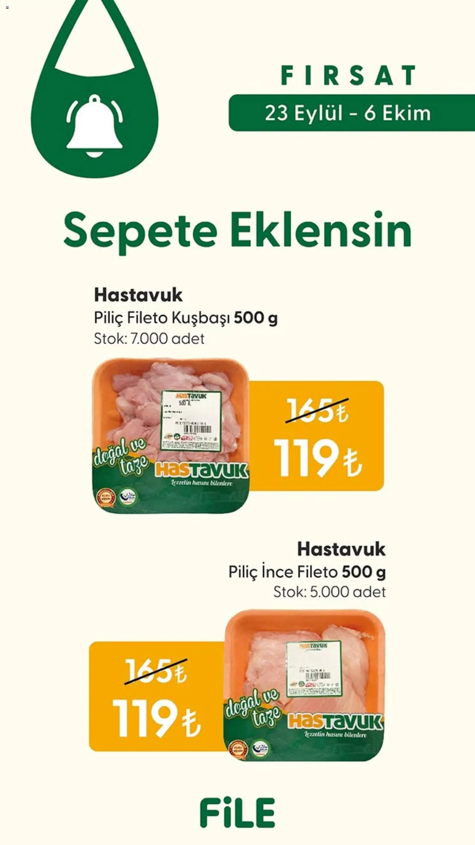 File Market Katalog - 23 Eylül 2026 tarihinden itibaren geçerlidir | Sayfa: 2 | Ürünler: Piliç