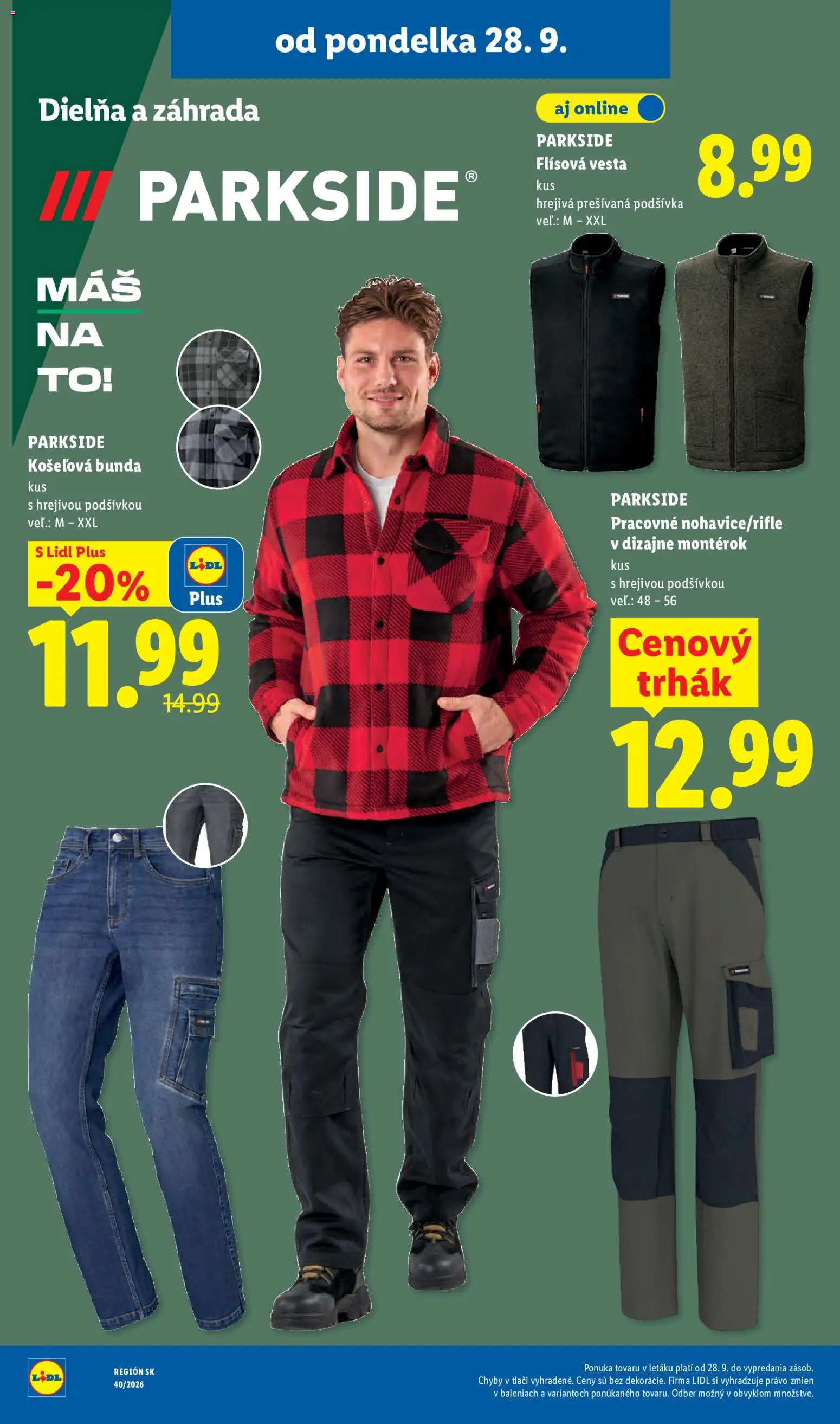 Nové Lidl akcie – leták je platný od 28.09.2026 | Strana: 54